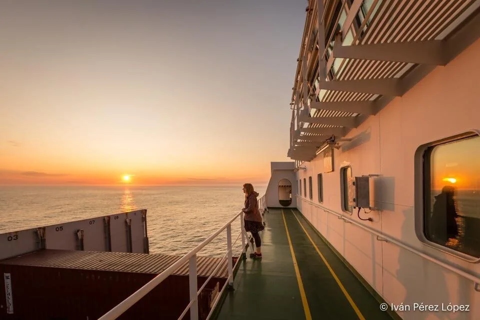 Rachel aboard ‘Atlantic Sea’