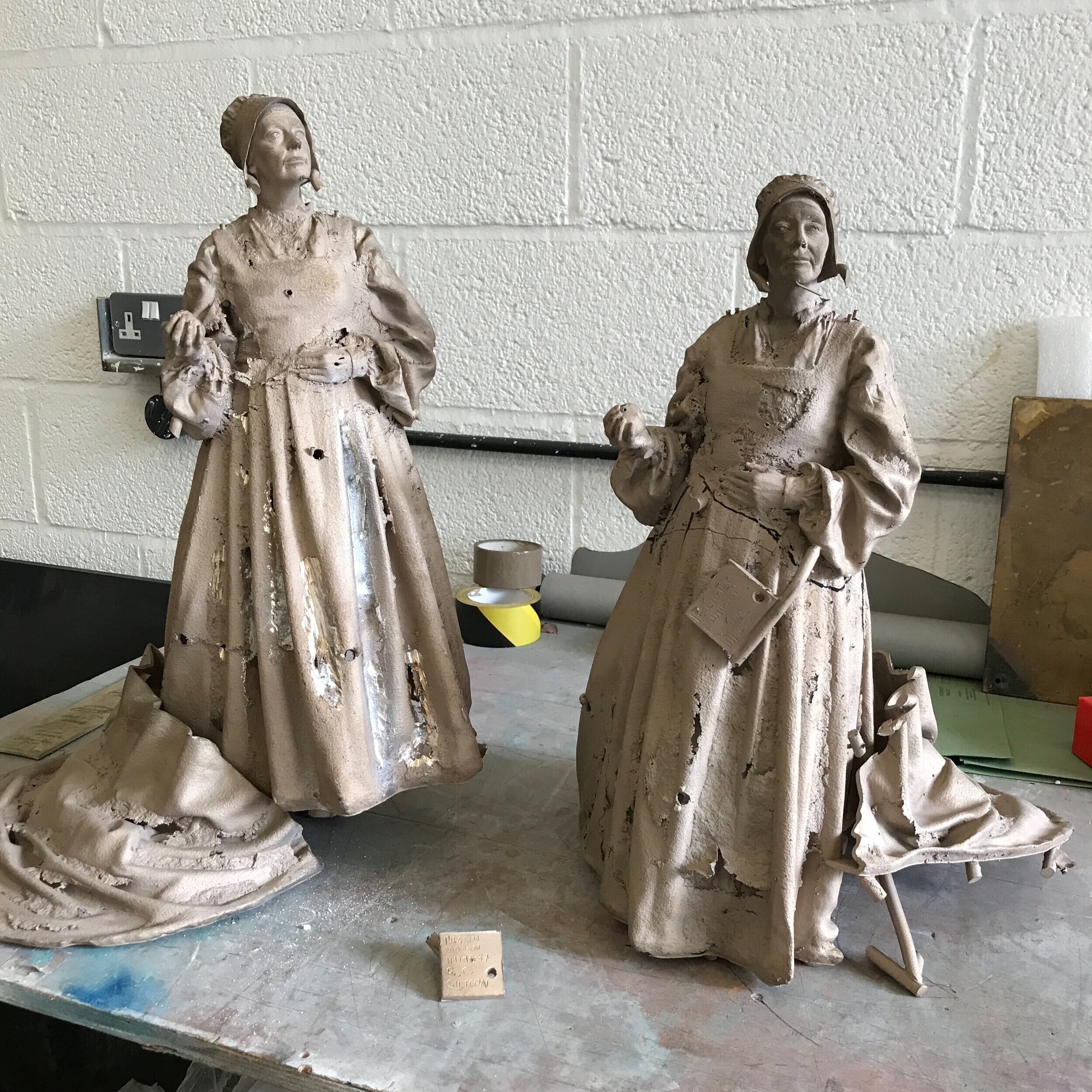 Two Pilgrims after casting