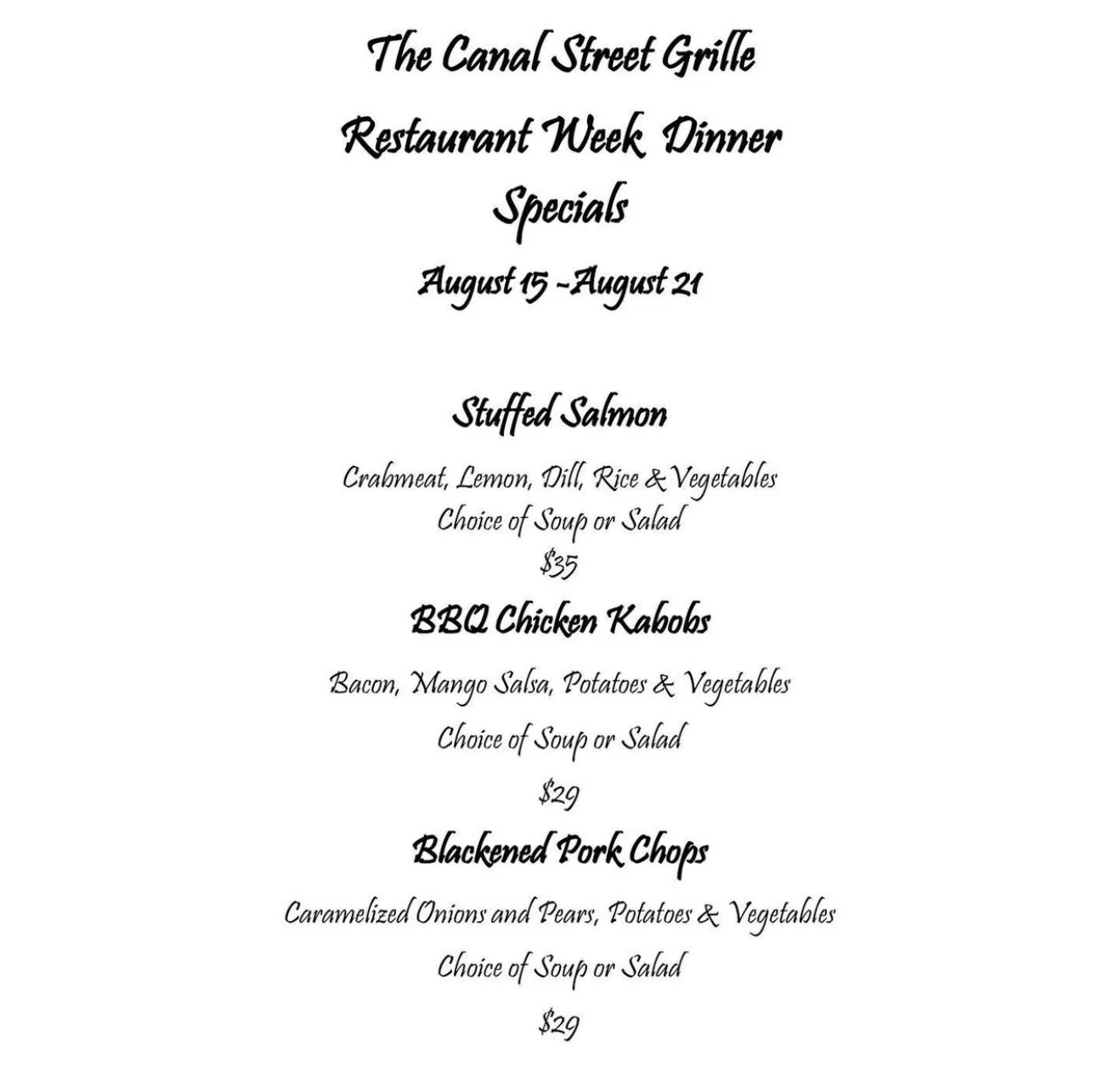 Yardley Restaurant Week Menus 2022 — Experience Yardley