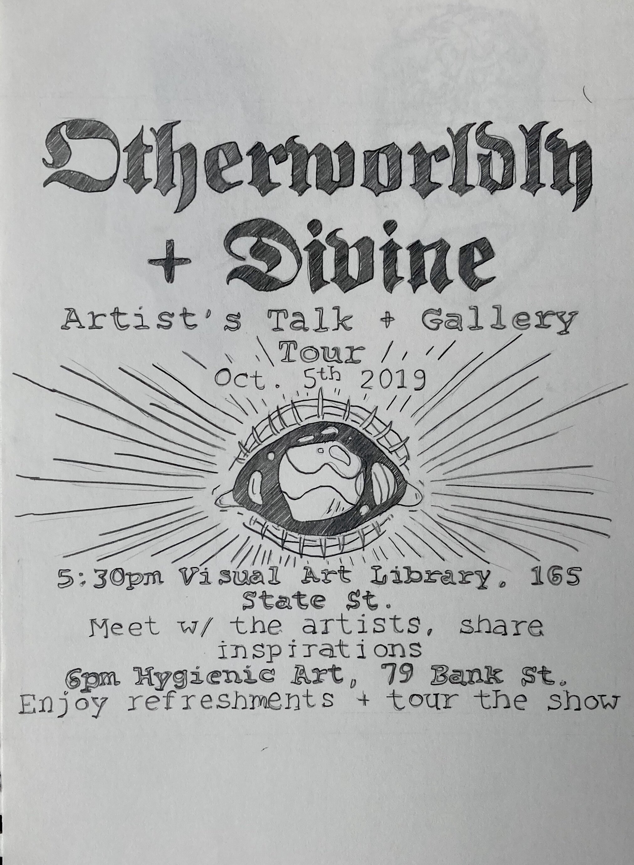 Otherworldly + Divine Flyer
