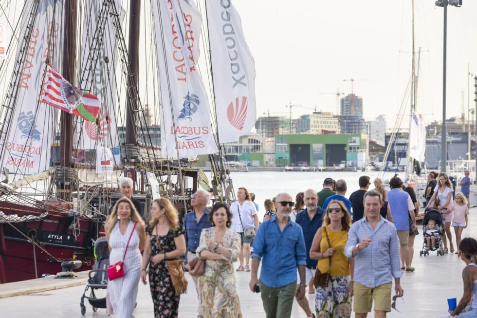                                                          Ambiente en La Marina de València © María Muiña 