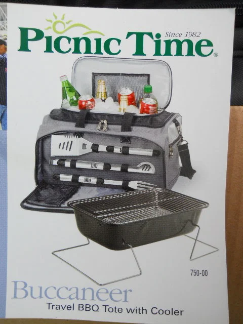 Buccaneer Grill and Cooler Set - 6 piece set