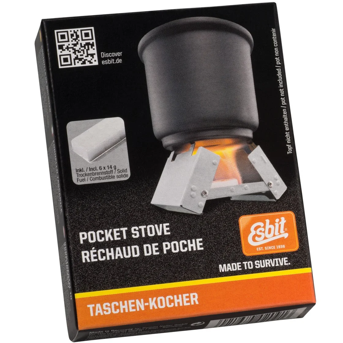 Esbit Stove — Get Ready! Emergency Planning Center
