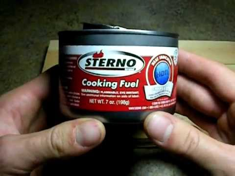 Sterno Cooking Fuel