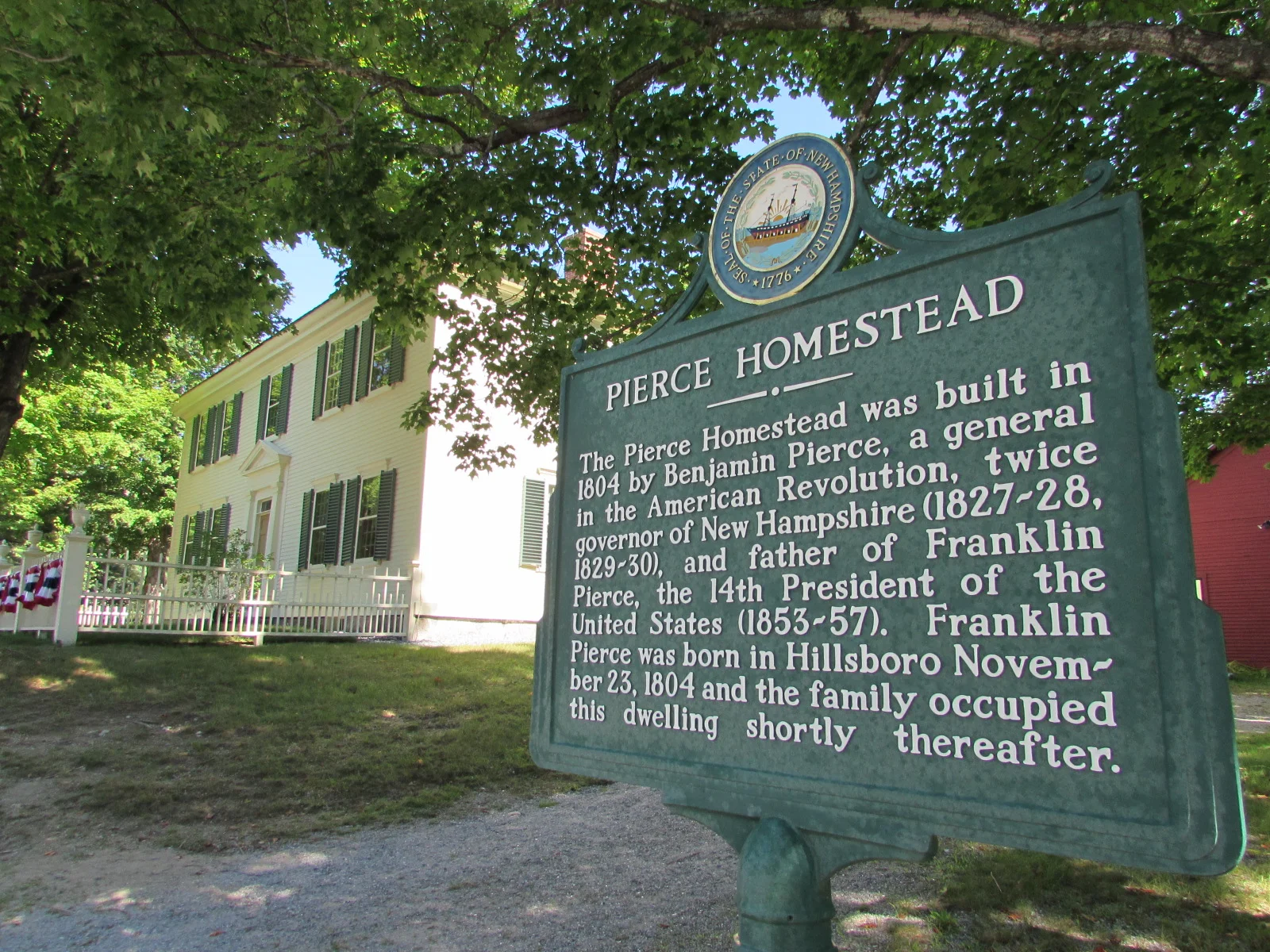 Pierce and Hillsborough: The Hometown of NH's only US President