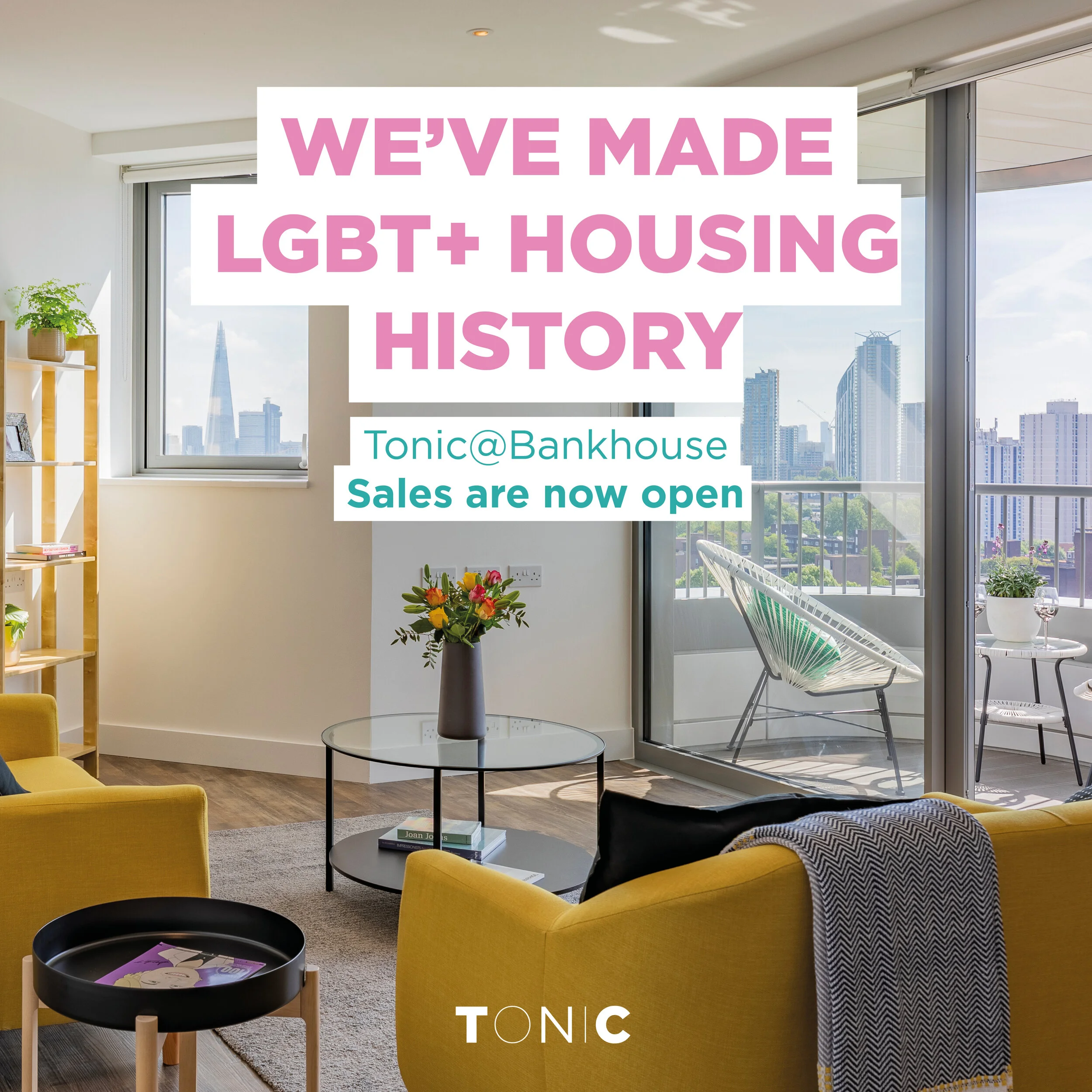 Exciting Milestone! We've completed the purchase of 19 apartments to offer the first LGBT+ affirming retirement community homes in the UK