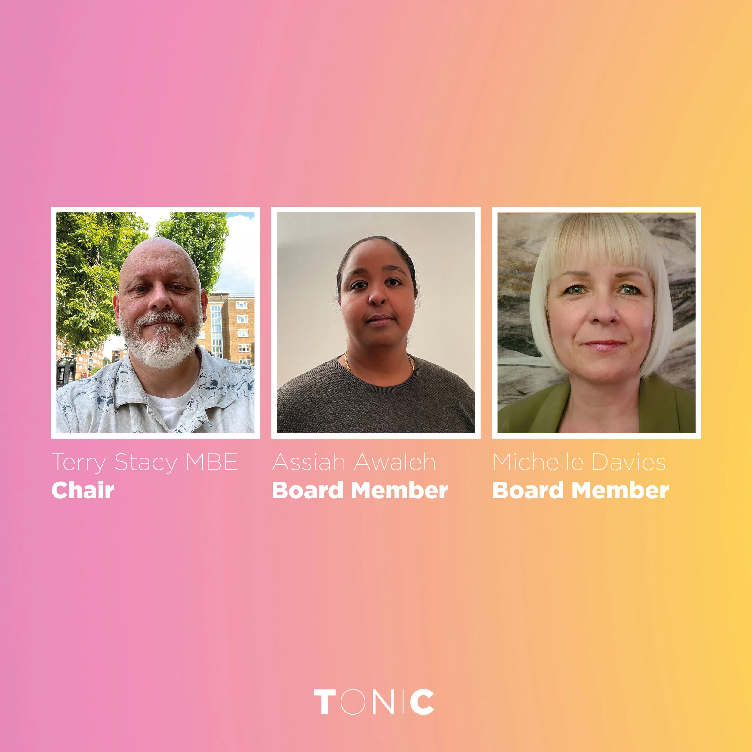 Get to know our new Board members