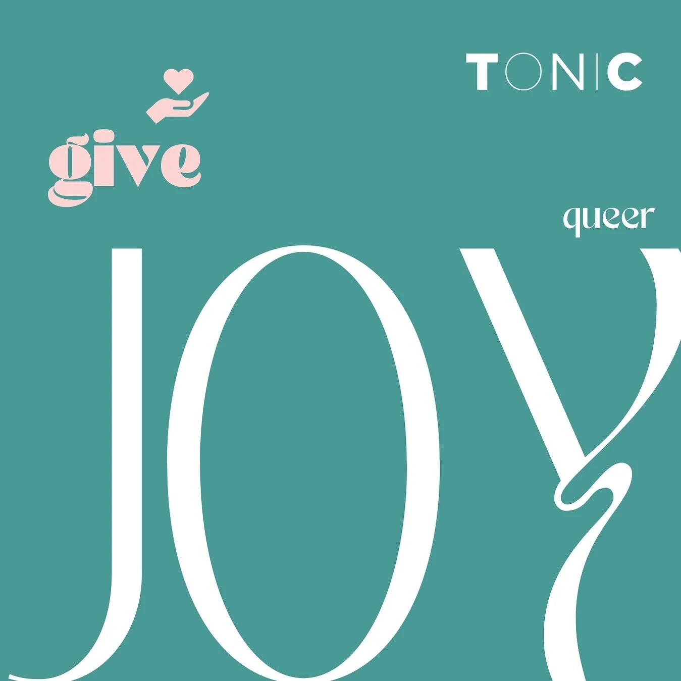 Today is #GivingTuesday and we are launching our new donation drive ✨

#givequeerjoy this Holiday season and consider donating to Tonic, to support our work with LGBT+ older people 🌈

Tonic was established, back in 2014 and is funded by donations an