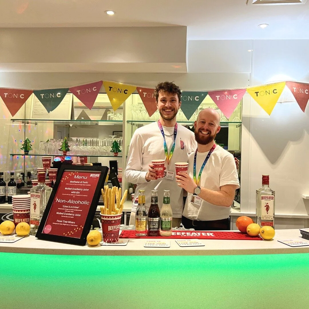 The biggest thank you to @beefeatergin for collaborating with us for the Tonic Christmas party last night 🎄🎁

We were joined by our Tonic family and friends at Bankhouse for an evening full of festive joy! 

Thanks to everyone who joined us and mad