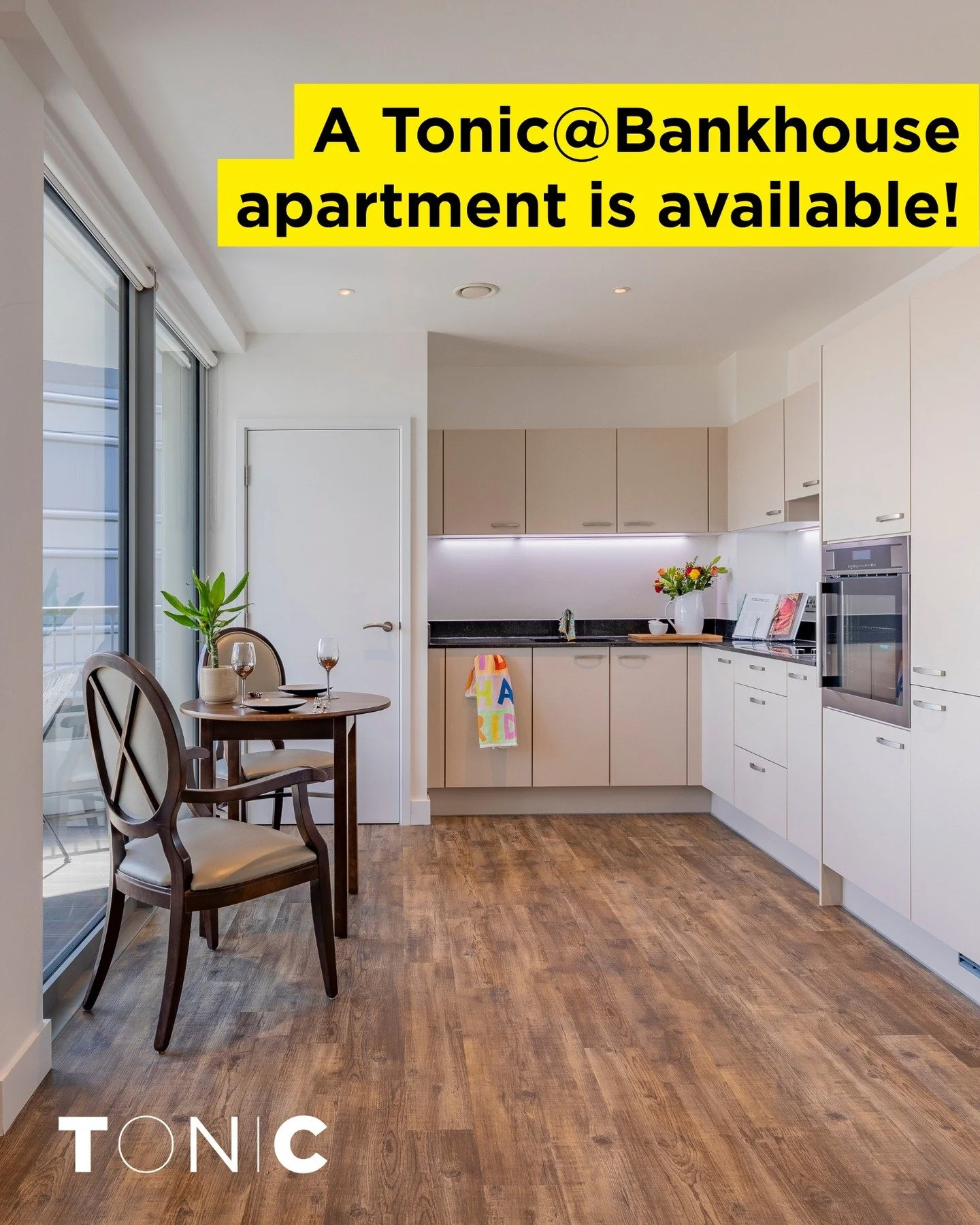 A Tonic@Bankhouse apartment is now available 🏳️&zwj;🌈 🏳️&zwj;⚧️

Tonic is excited to let you know that one of our Shared Ownership apartments is now available for purchase. 
The property is a &lsquo;Vauxhall&rsquo; style, 2-bedroom apartment on th