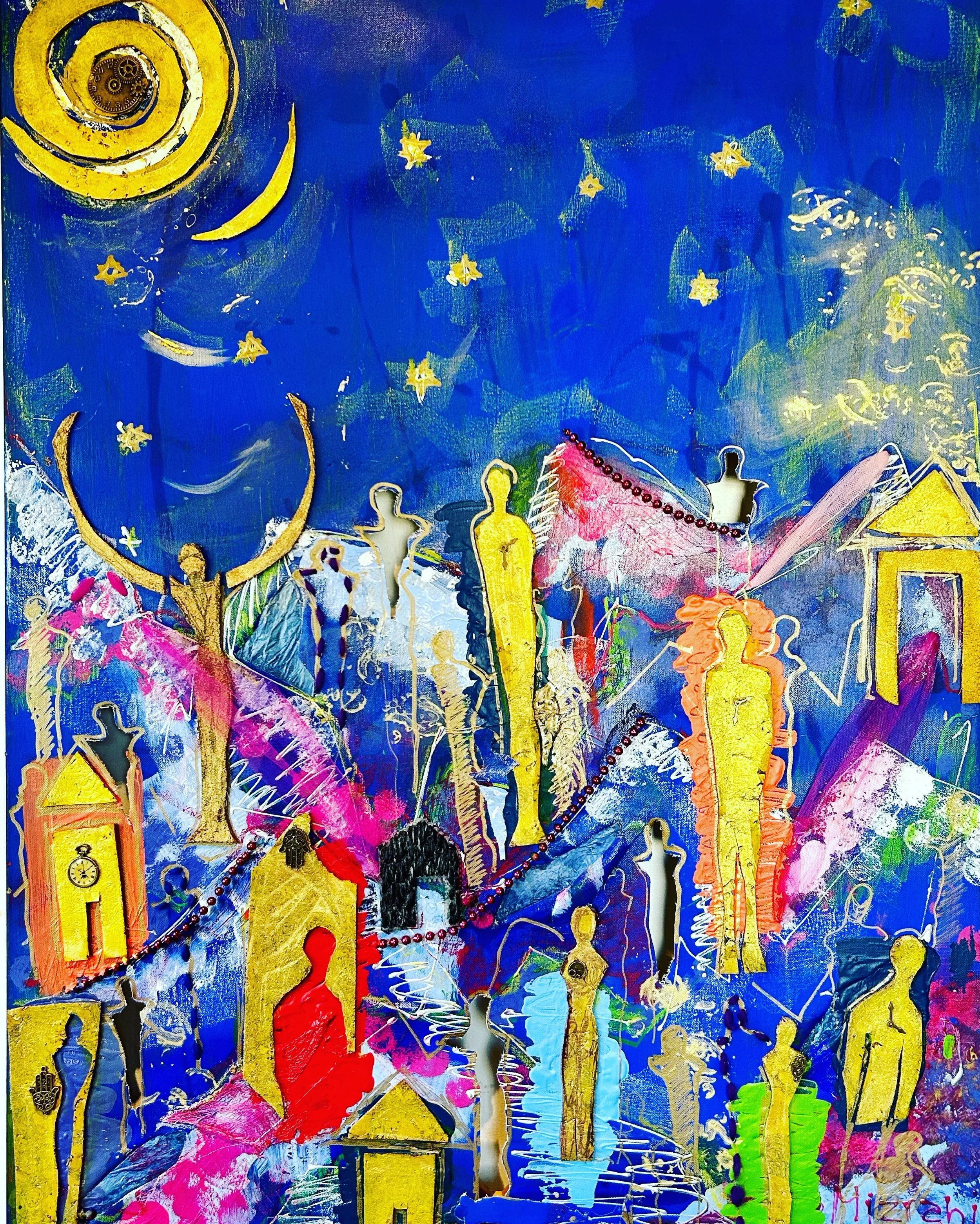 Prayer in Blue