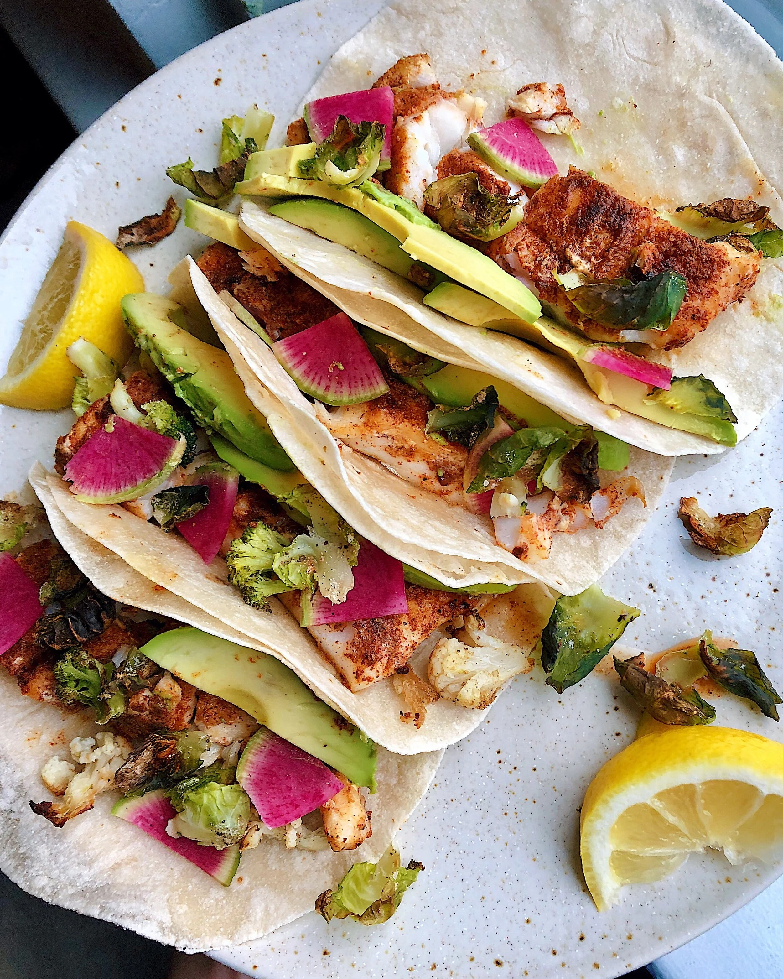 Fish Tacos with a Crunch 