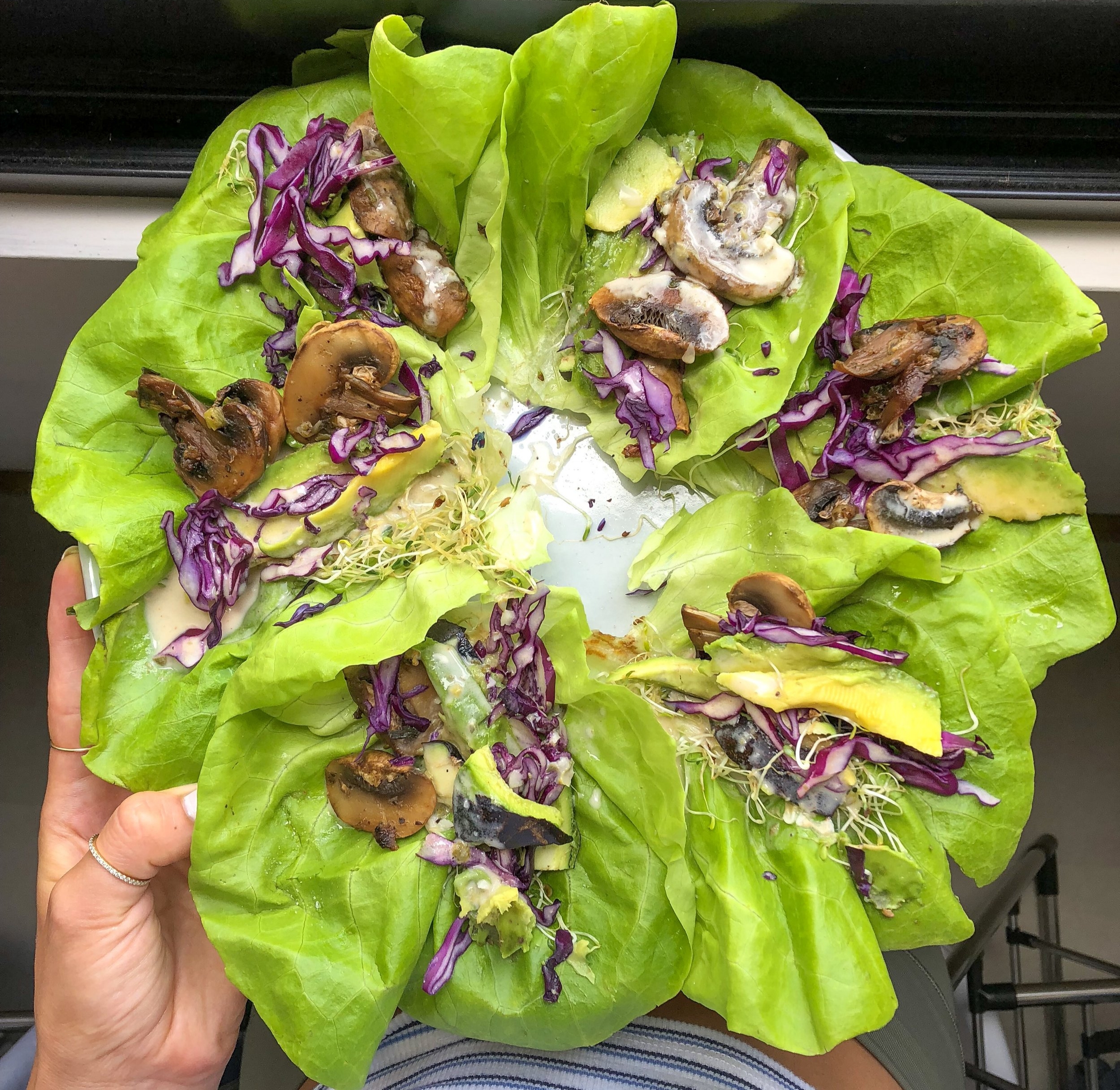 Shroom Lettuce Tacos