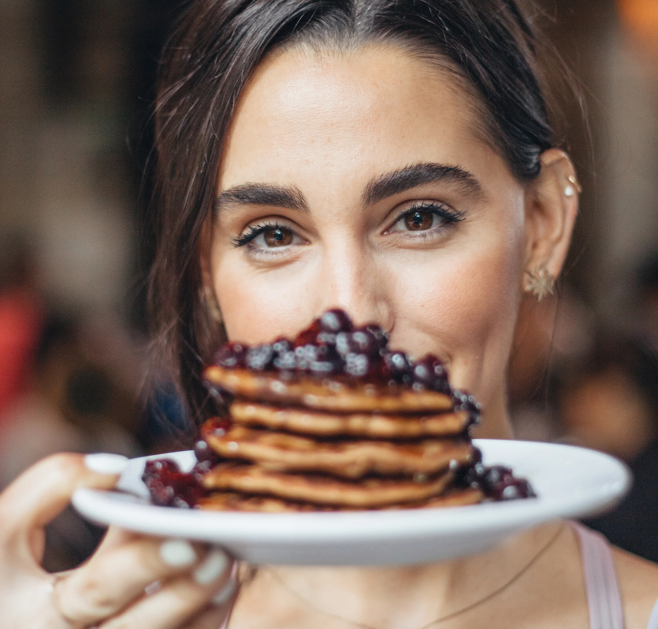 Almond Protein Pancakes