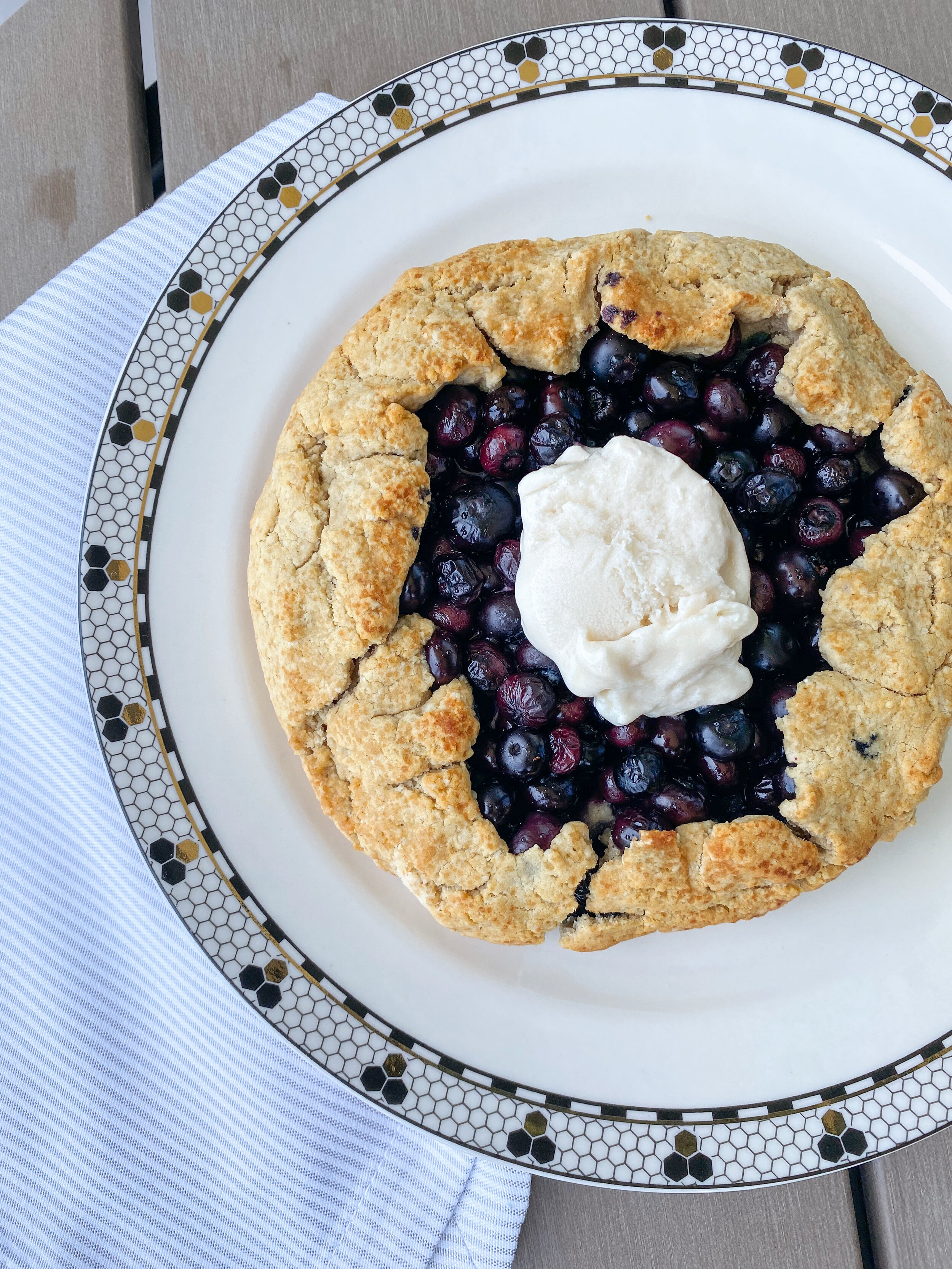 Blueberry Crostata