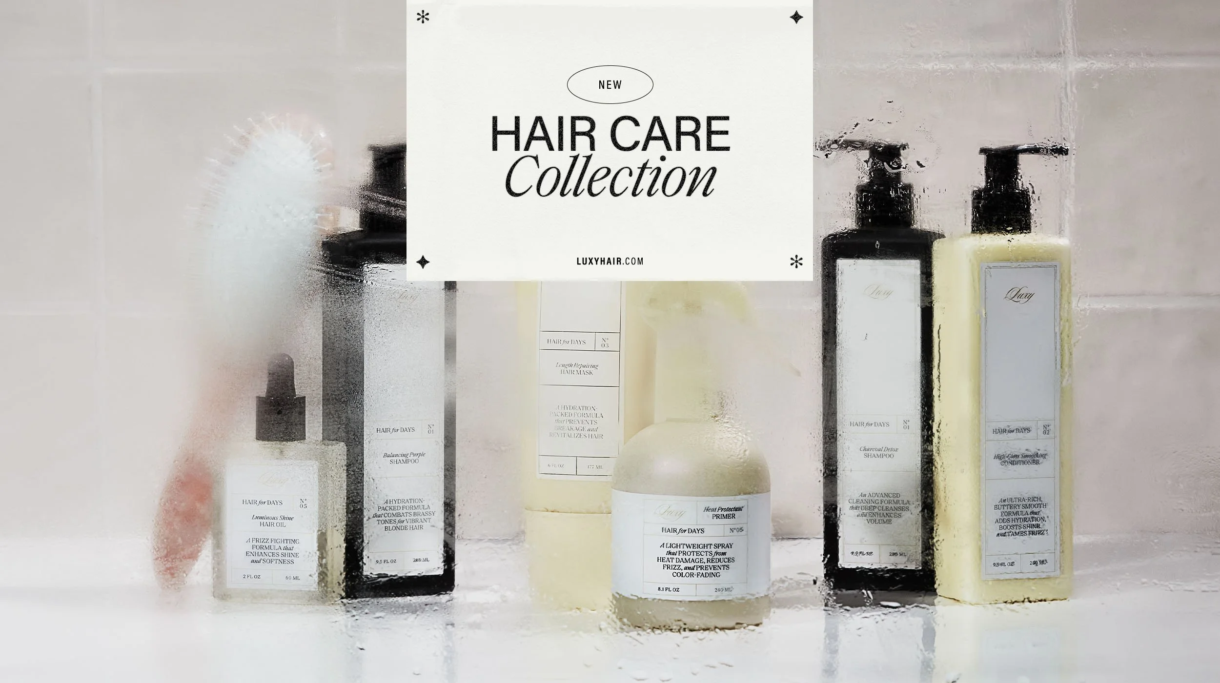 Luxy Hair Care Collection