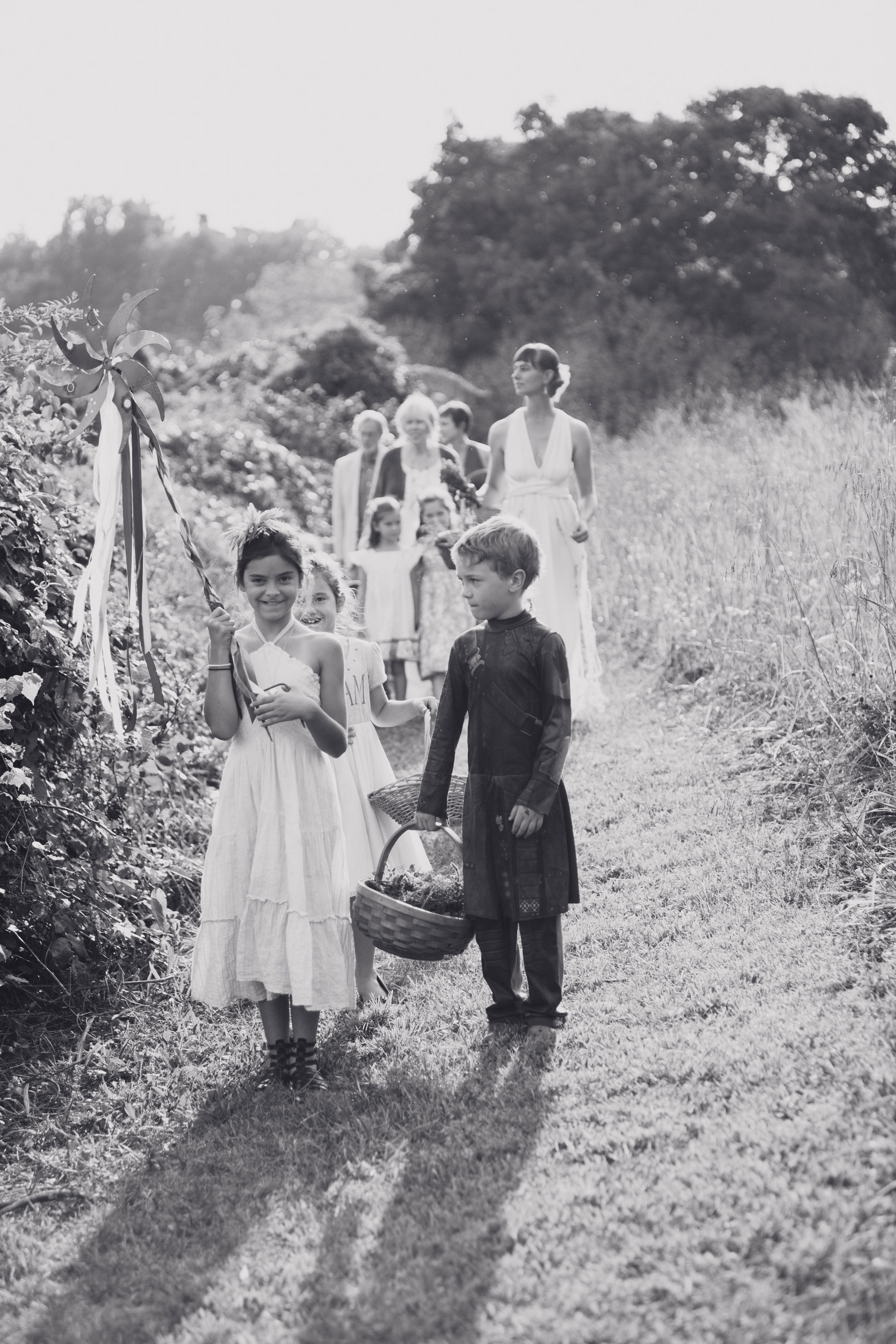 Kids at wedding