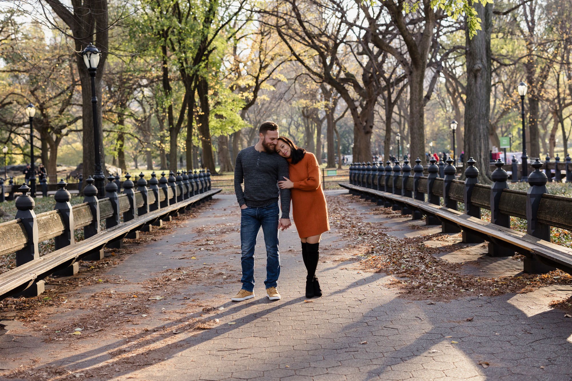 Carol & Christian's Central Park - Bethesda Terrace Engagement Session, New  York City