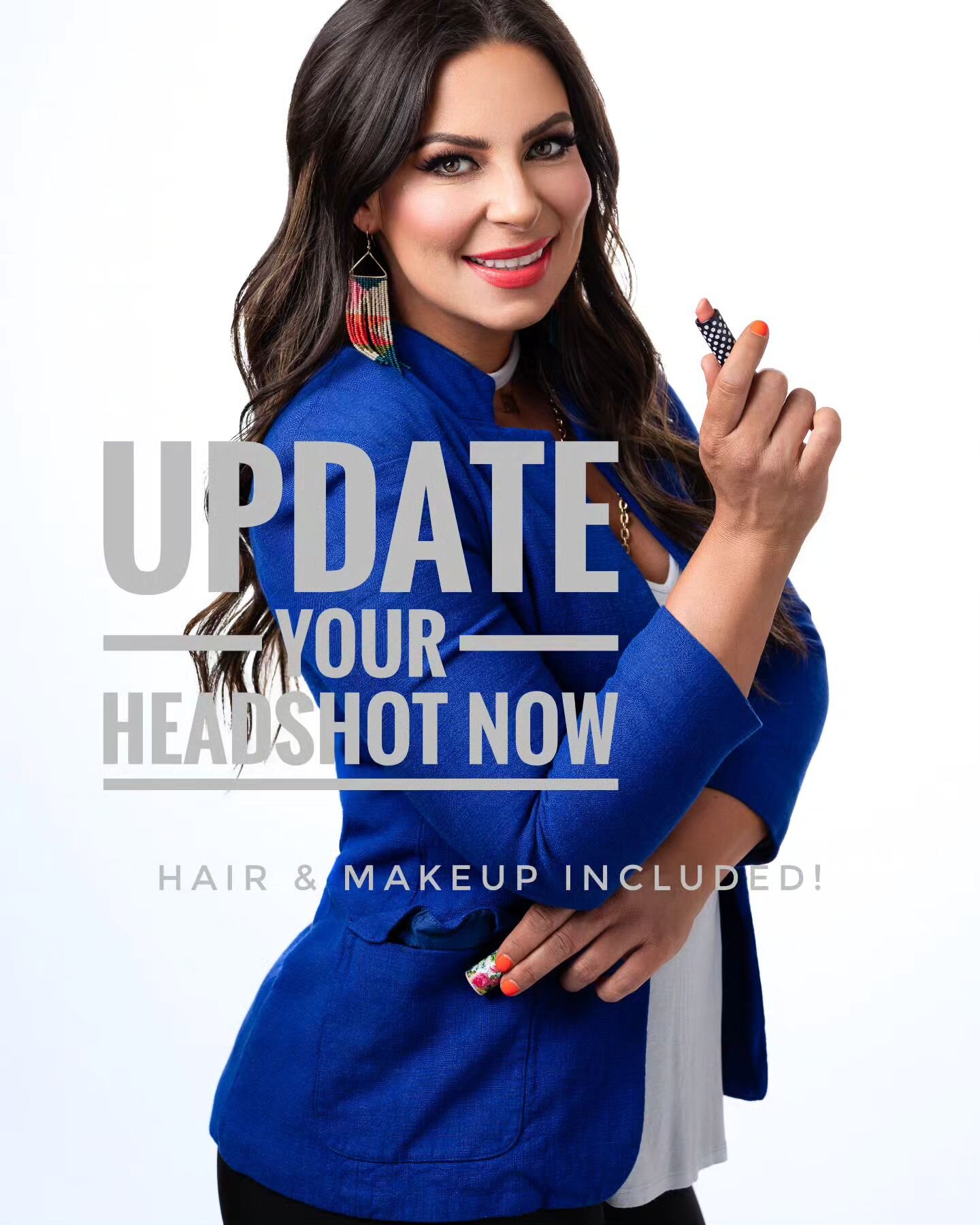What!? @danismithmua will be with me at the new studio all day on April 5th to make sure you look amazing for your headshot.  Only 5 spots open, don't miss yours! 

Such a great opportunity to update your headshot for 2024, I can't wait to see you!

