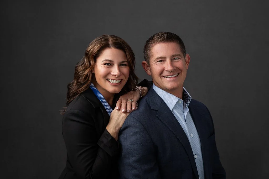 Ryan and Shannon Warwick podcast branding portrait Boise Idaho