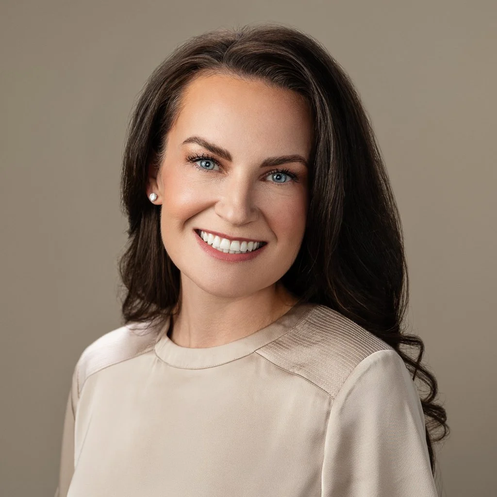 Headshot client photographed during a studio headshot session in Boise, Idaho