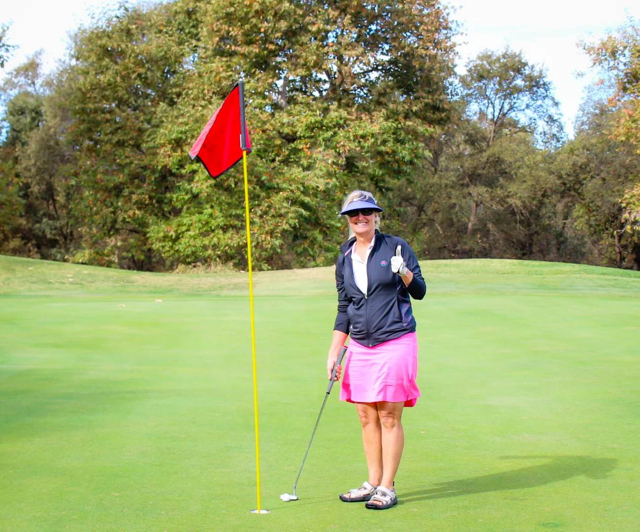 Pictured: Dana Carrigan, PWGA Rules Director.