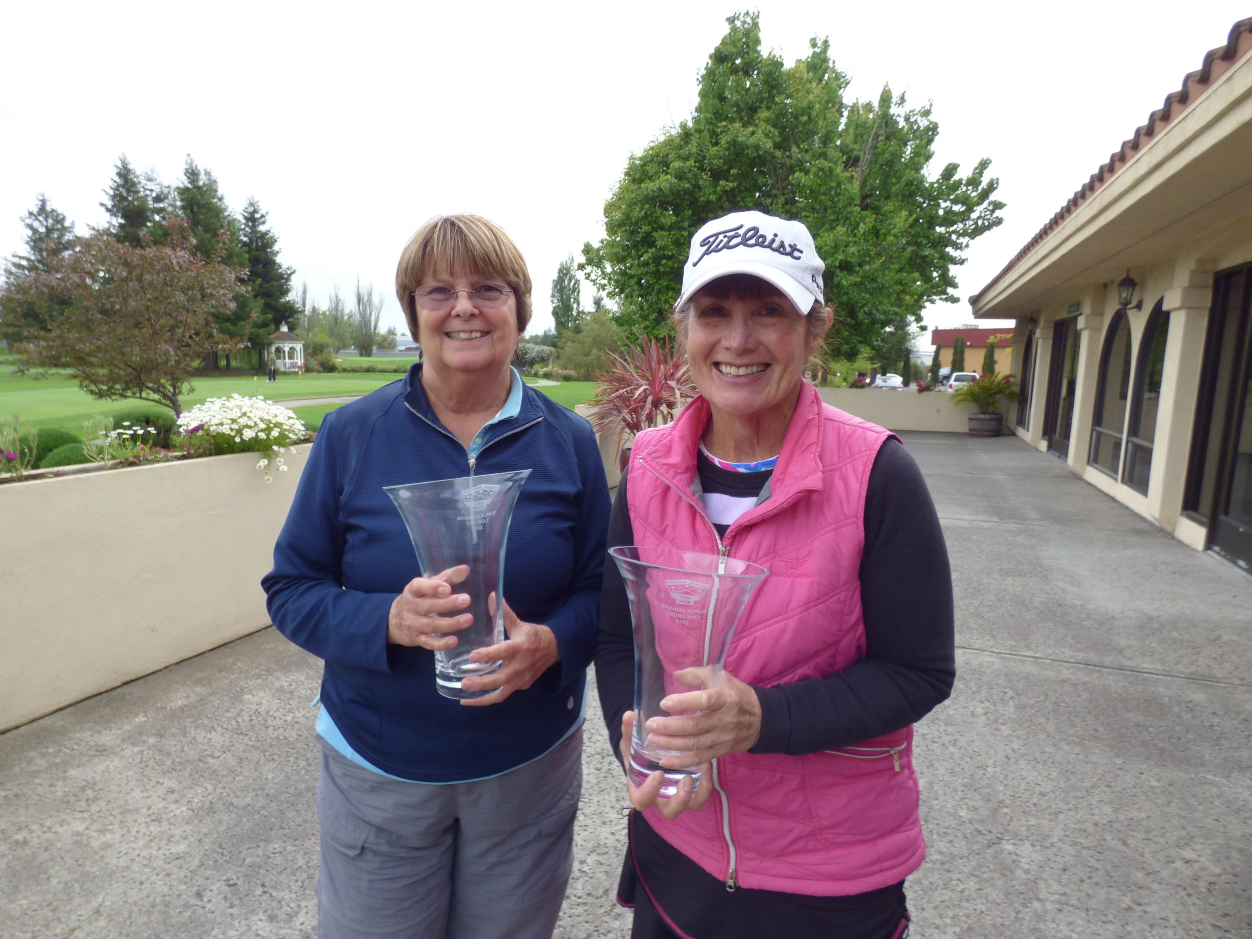 Super Seniors Over the Field Winners - Charlotte Temple and Nancy Rosa