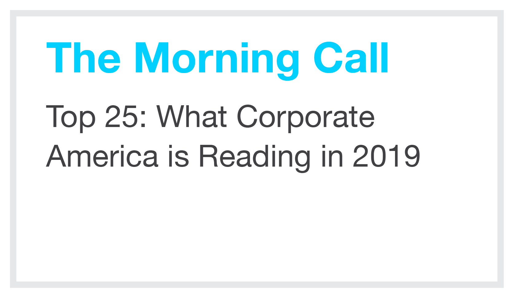 The Morning Call