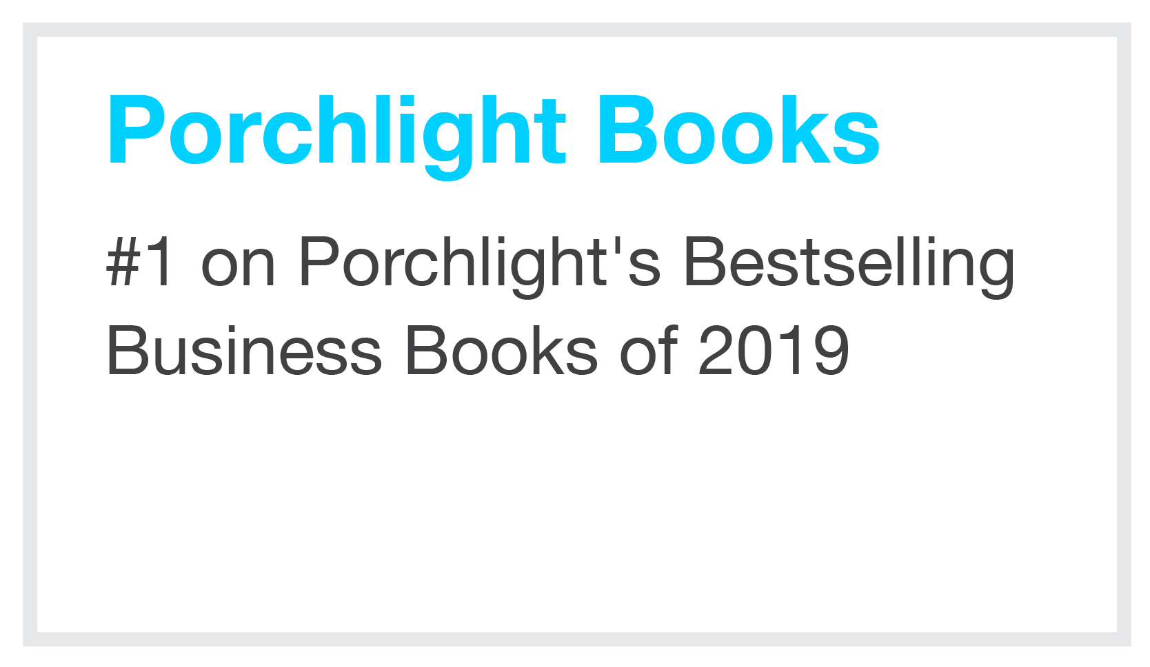 Porchlight Books