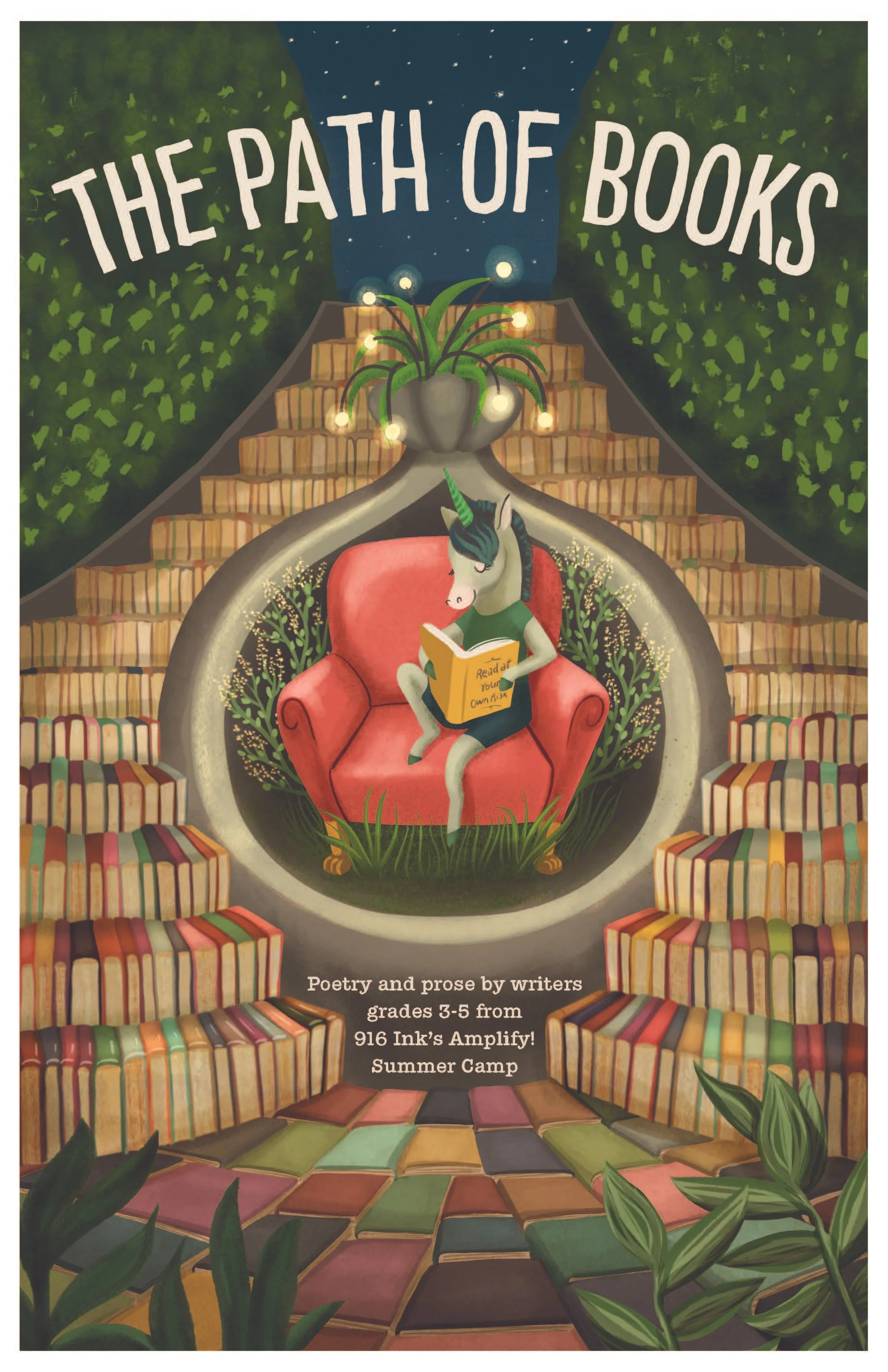 The Path of Books (Amplify! Summer Camp grades 3-5) — 916 Ink