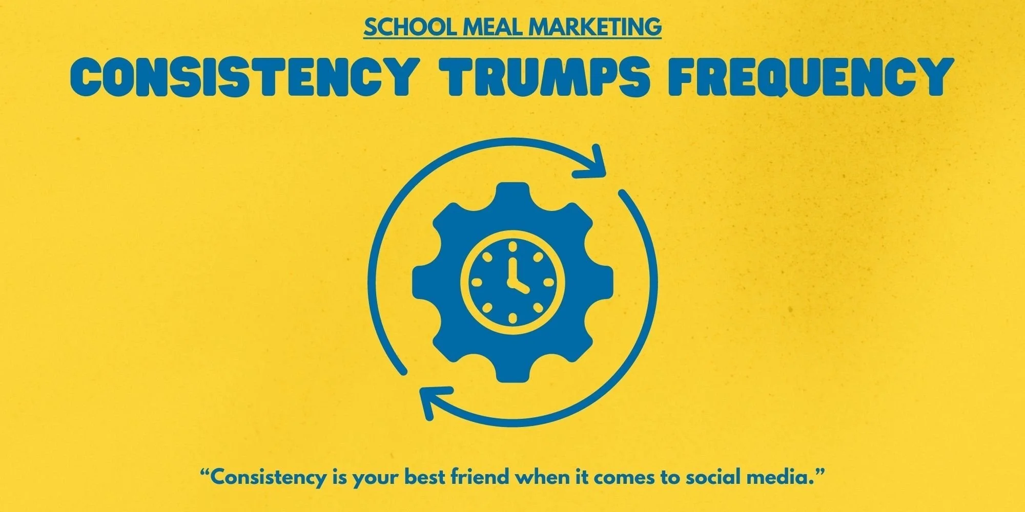 Consistency Trumps Frequency: Why social media favors the consistent