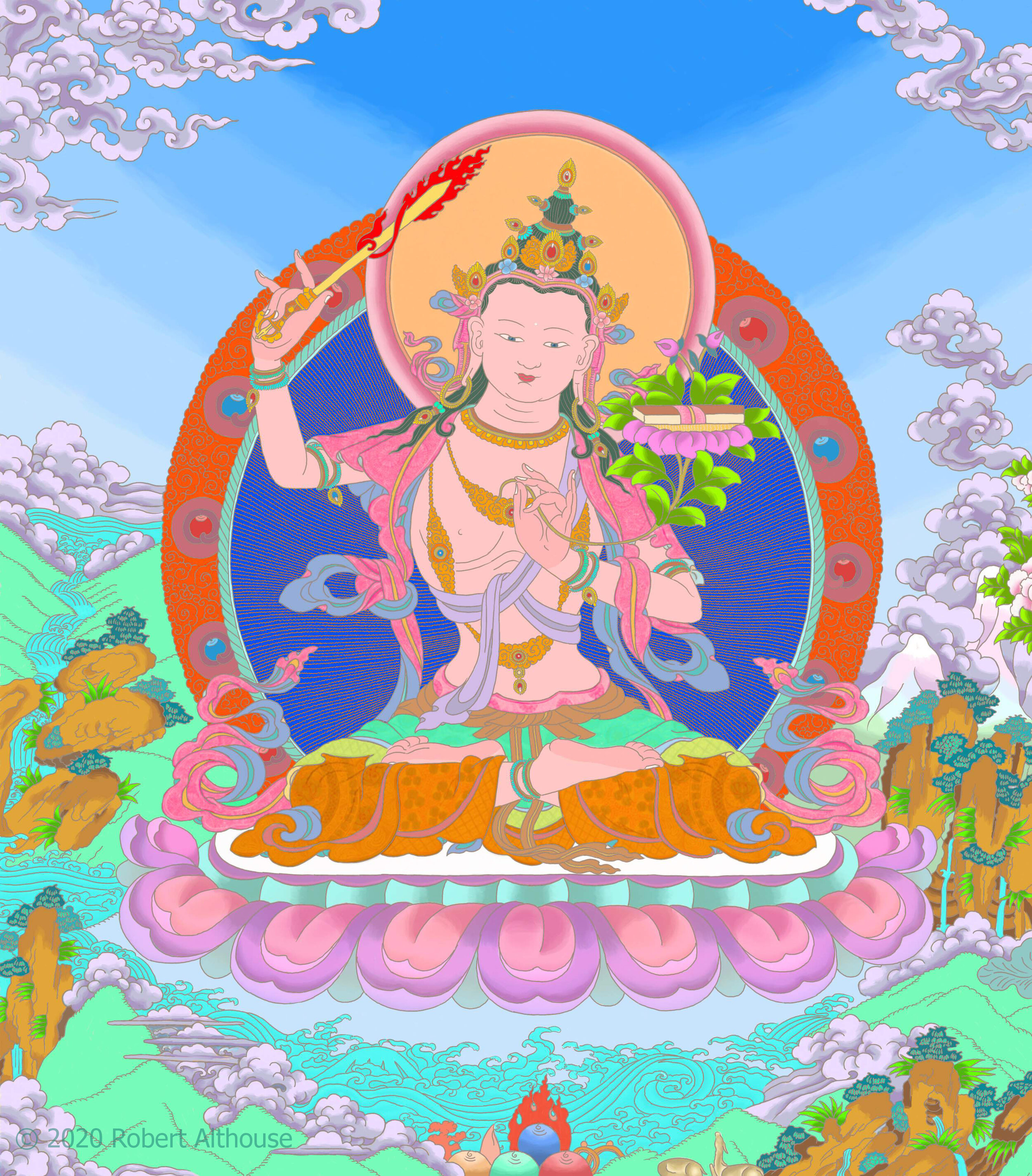 Manjusri Bodhisattva