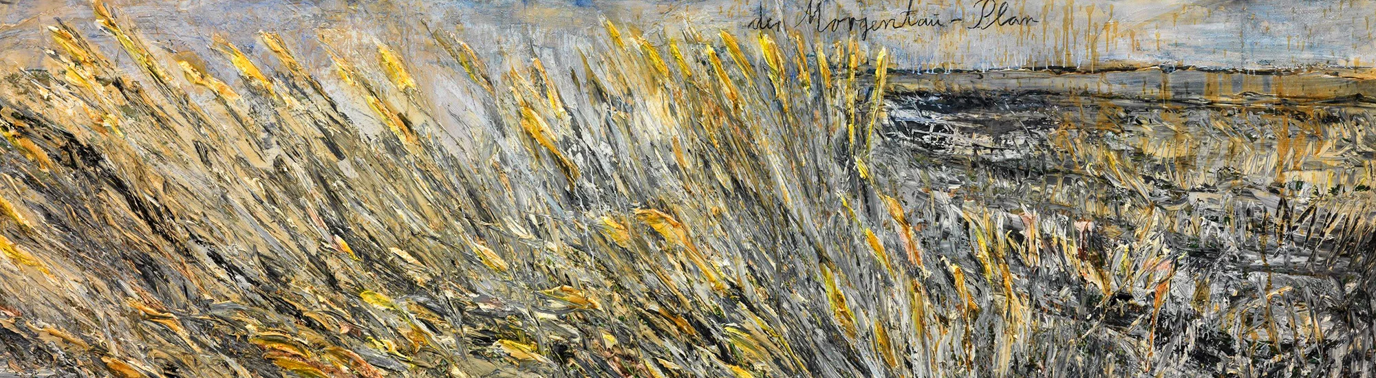 Anselm Kieffer, Der Morgenthau Plan (detail), 2012