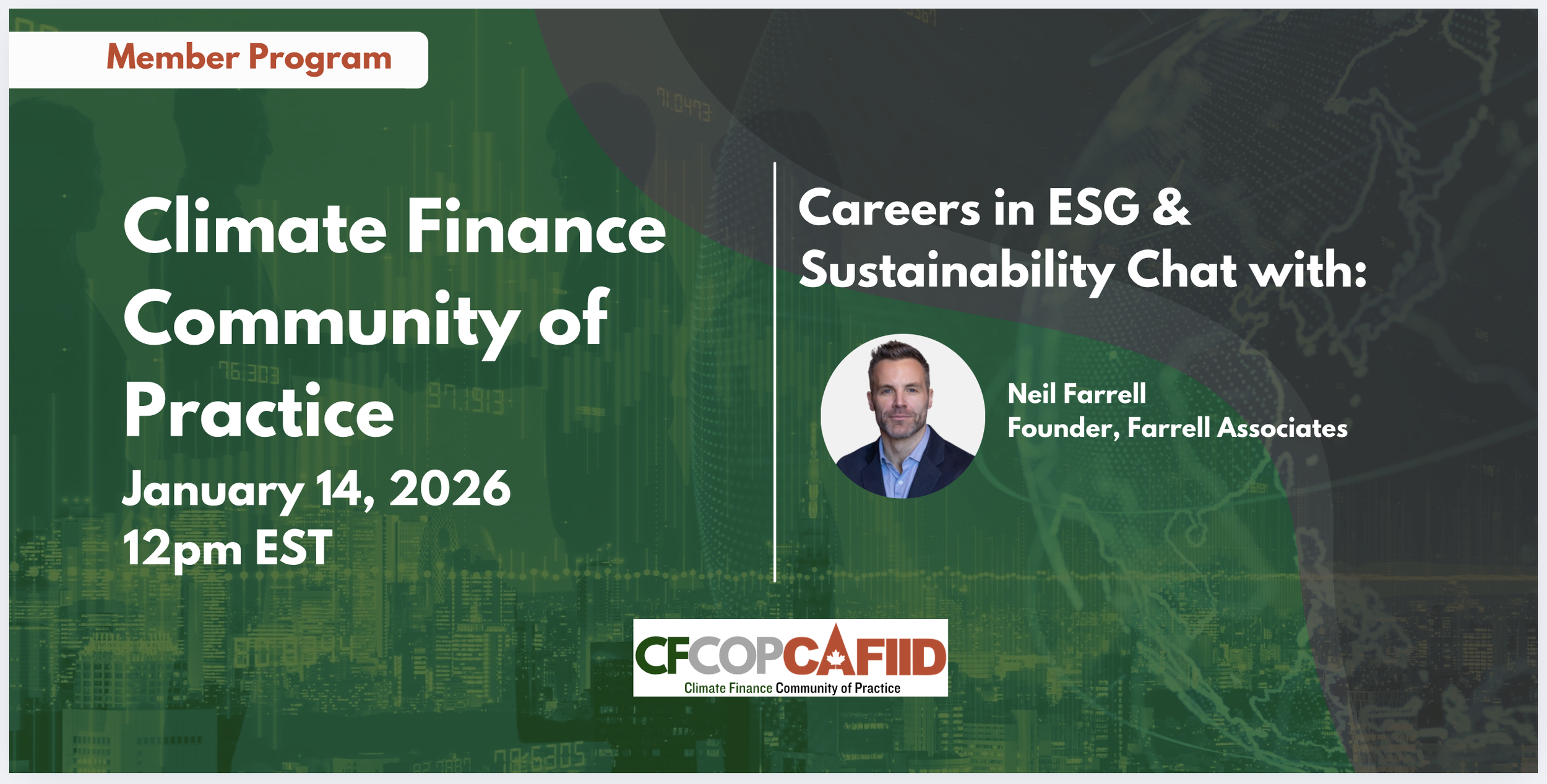 Climate Finance Community of Practice Presents: Careers in the Sector