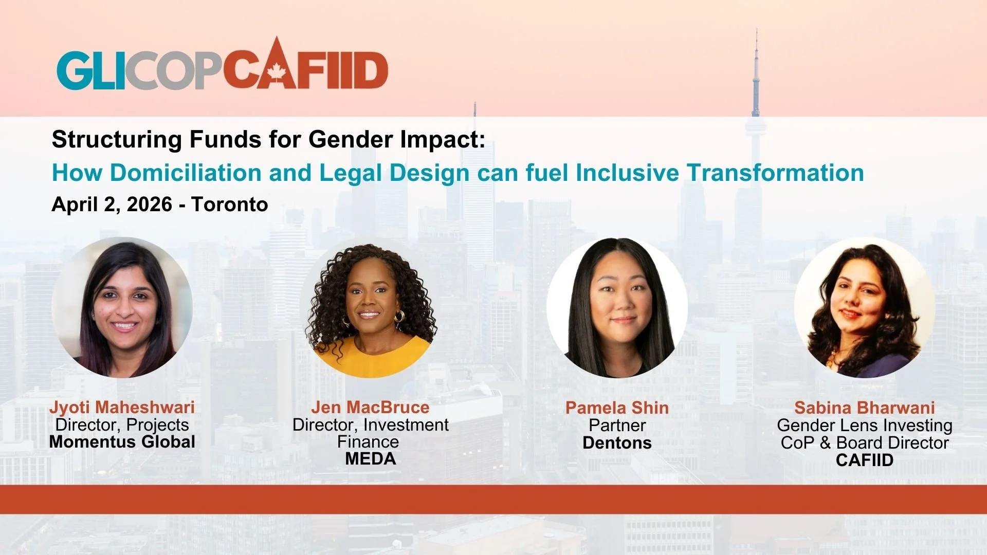 Structuring Funds for Gender Impact: How Domiciliation and Legal Design can fuel Inclusive Transformation (Toronto)