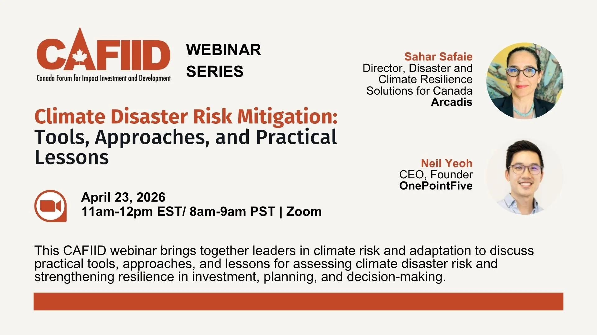 Climate Disaster Risk Mitigation: Tools, Approaches, and Practical Lessons