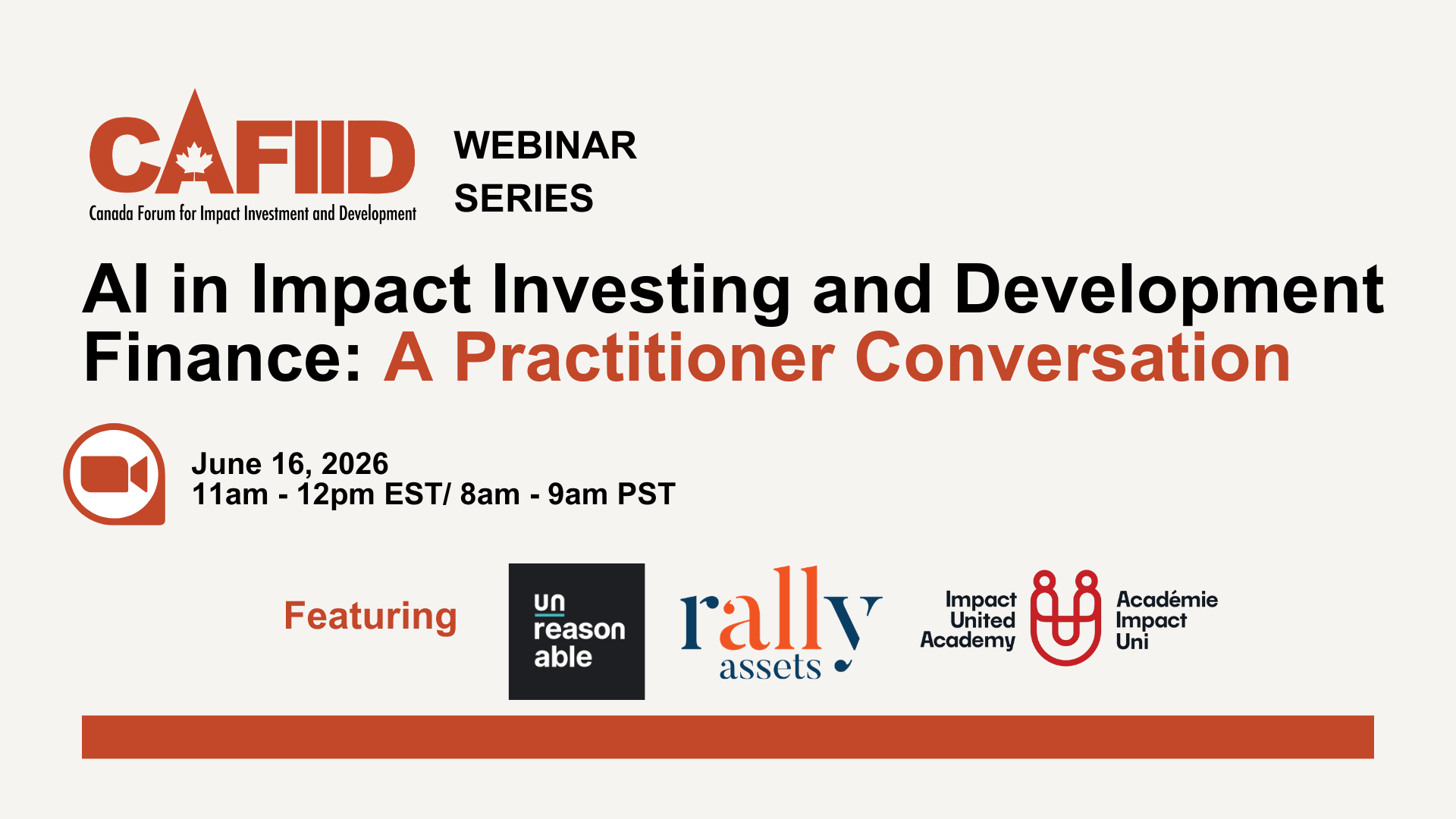 AI in Impact Investing and Development Finance: A Practitioner Conversation