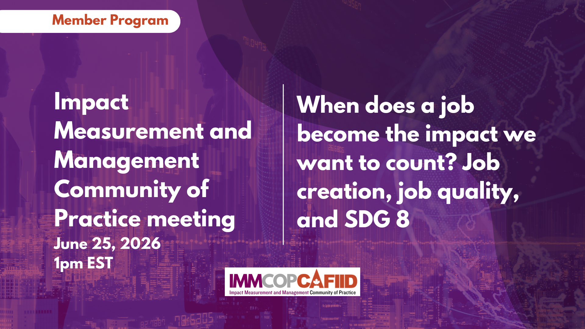 When does a job become the impact we want to count? Job creation, job quality, and SDG 8