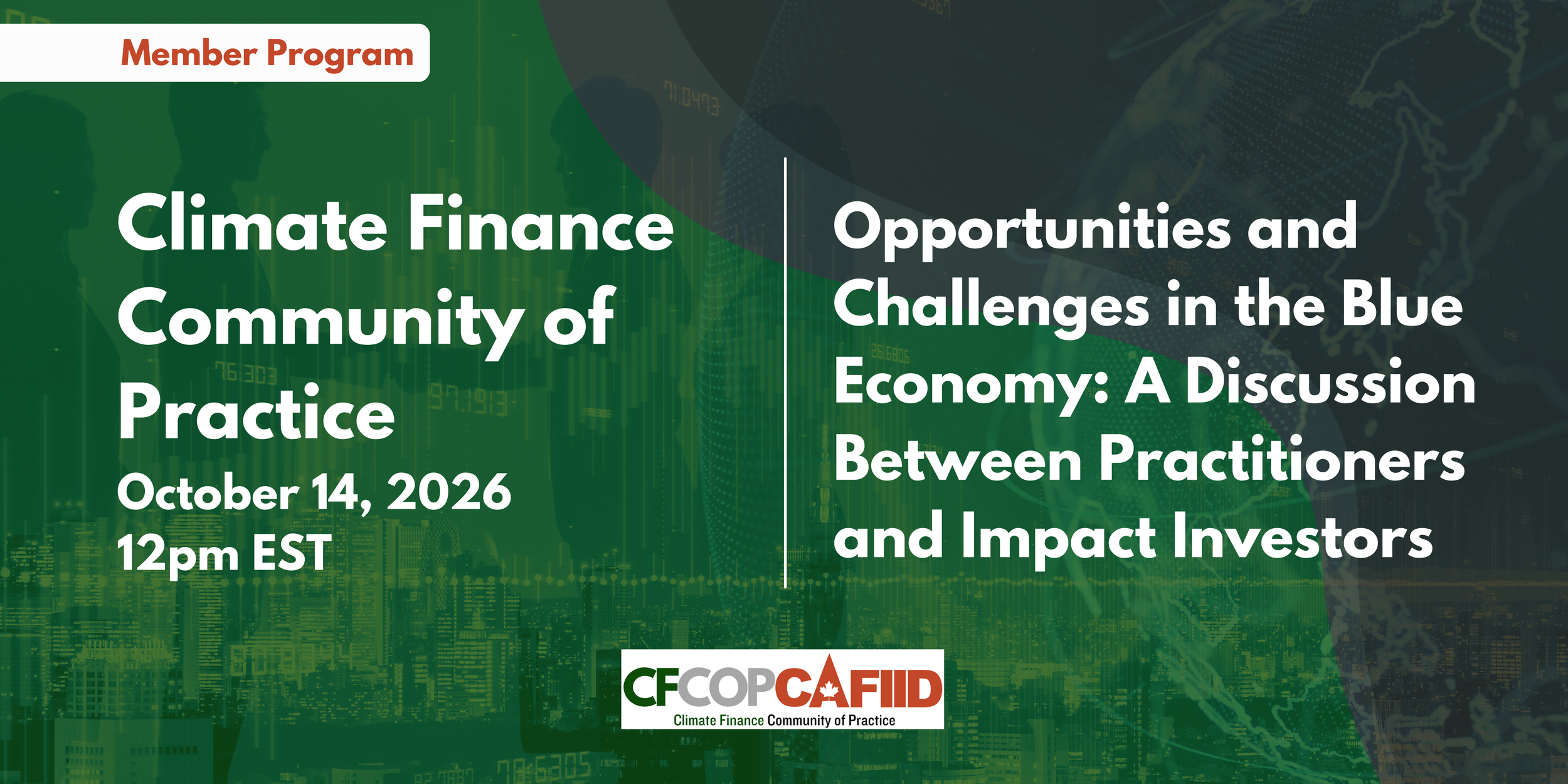 Opportunities and Challenges in the Blue Economy: A Discussion Between Practitioners and Impact Investors