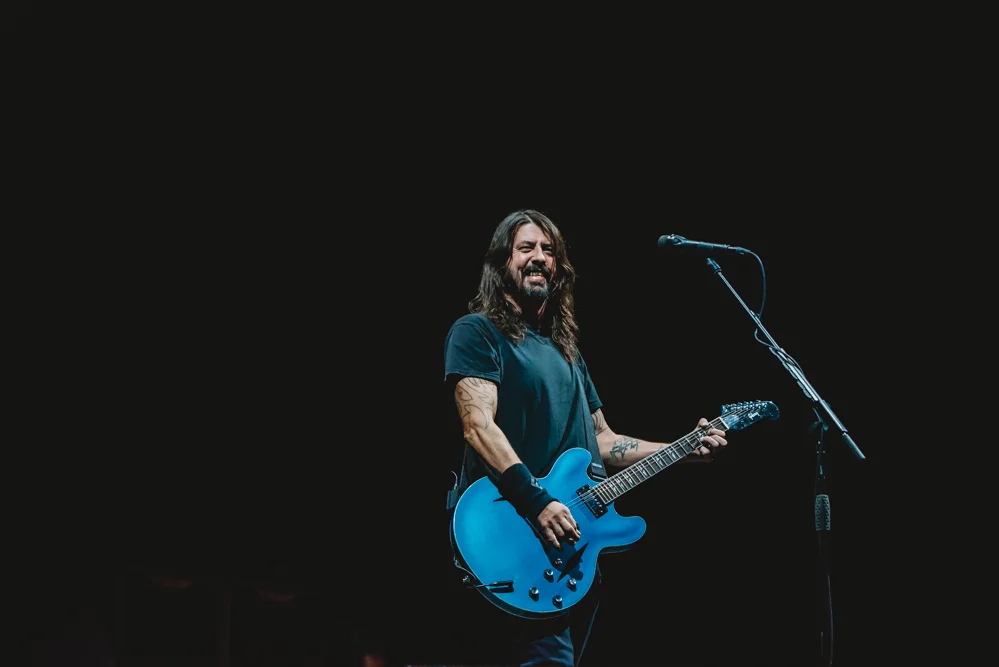 Dave Grohl of Foo Fighters at Cal Jam 17