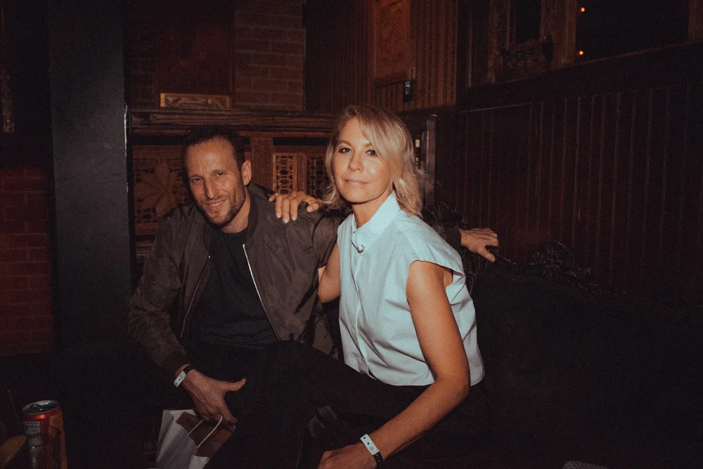 Bodhi and Jenna Elfman