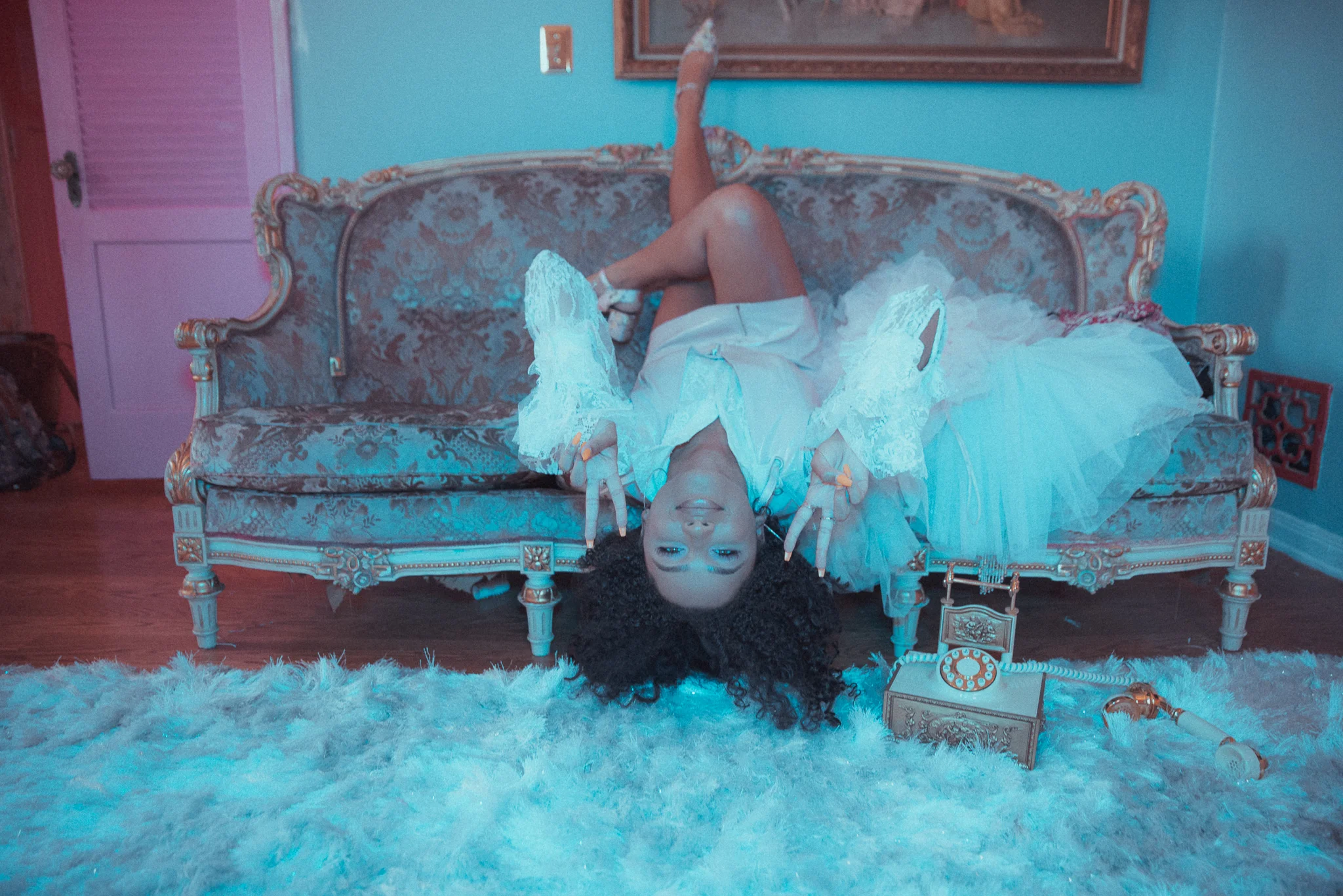 Hanging out with Jalyen Barron Photo: Heather Koepp