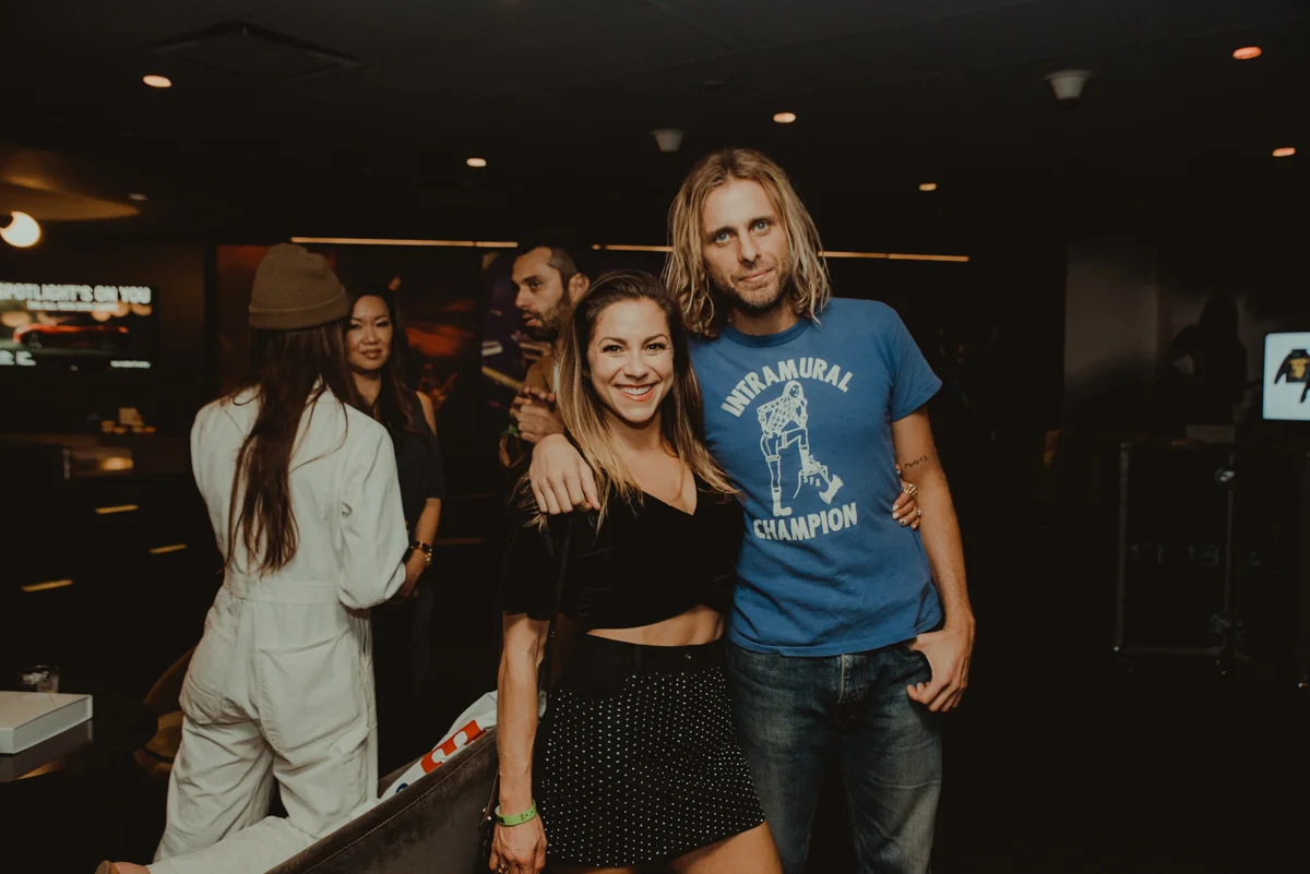Awolnation frontman Aaron Bruno and Allison Hagendorf