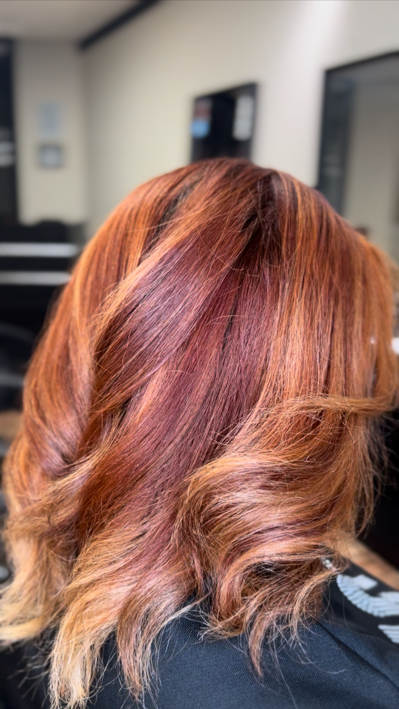 Golden brunette with warm dimension