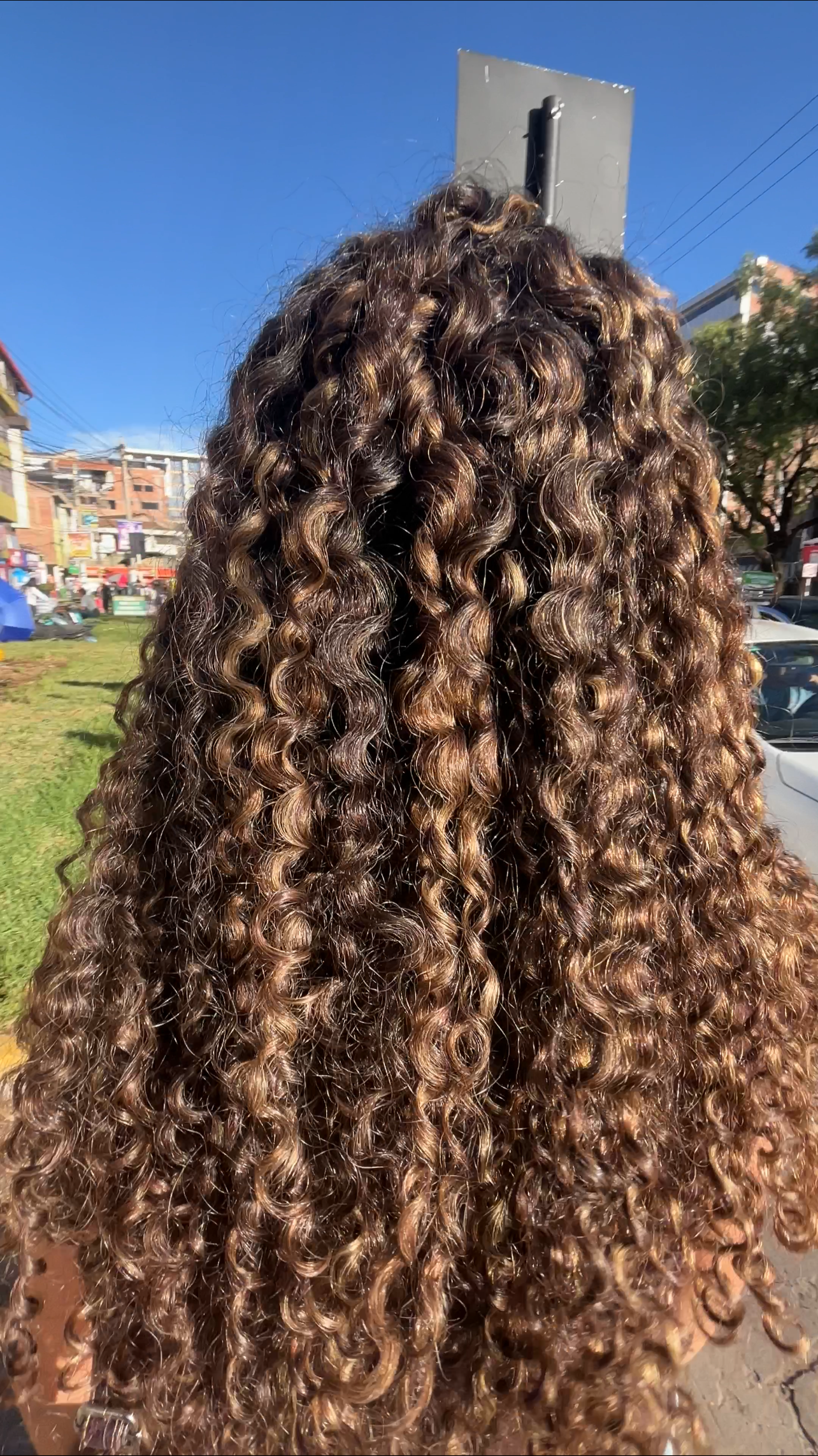 Warm ribbon color transformation