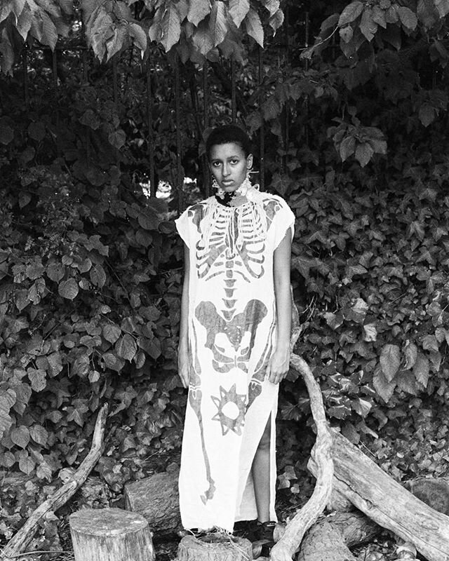 Nearly a year after starting the process of creating my Redress collection I&rsquo;m finally going to get round to posting the rest of the photos!!! Model @kamaramasu 
Photographer @ktallen0 ☠️☠️☠️☠️☠️
#redressdesignaward #upcycled #fashion #design #
