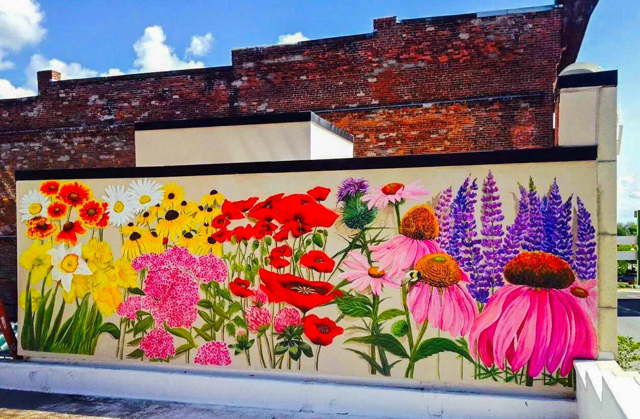 "Flowers," Kathryn Palmer-Wiegers, 2014, Merchants Row.