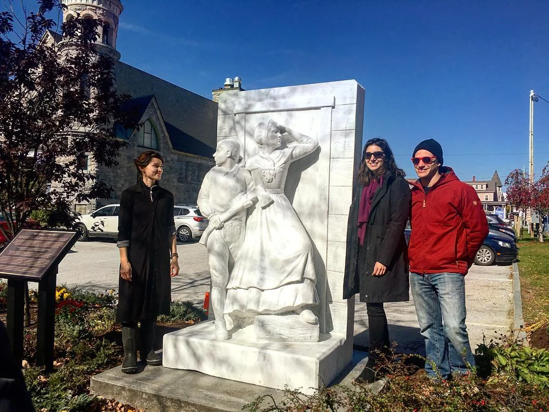 “Ann & Solomon Story,” Evan Morse and Amanda Sisk, 2018, West Street.