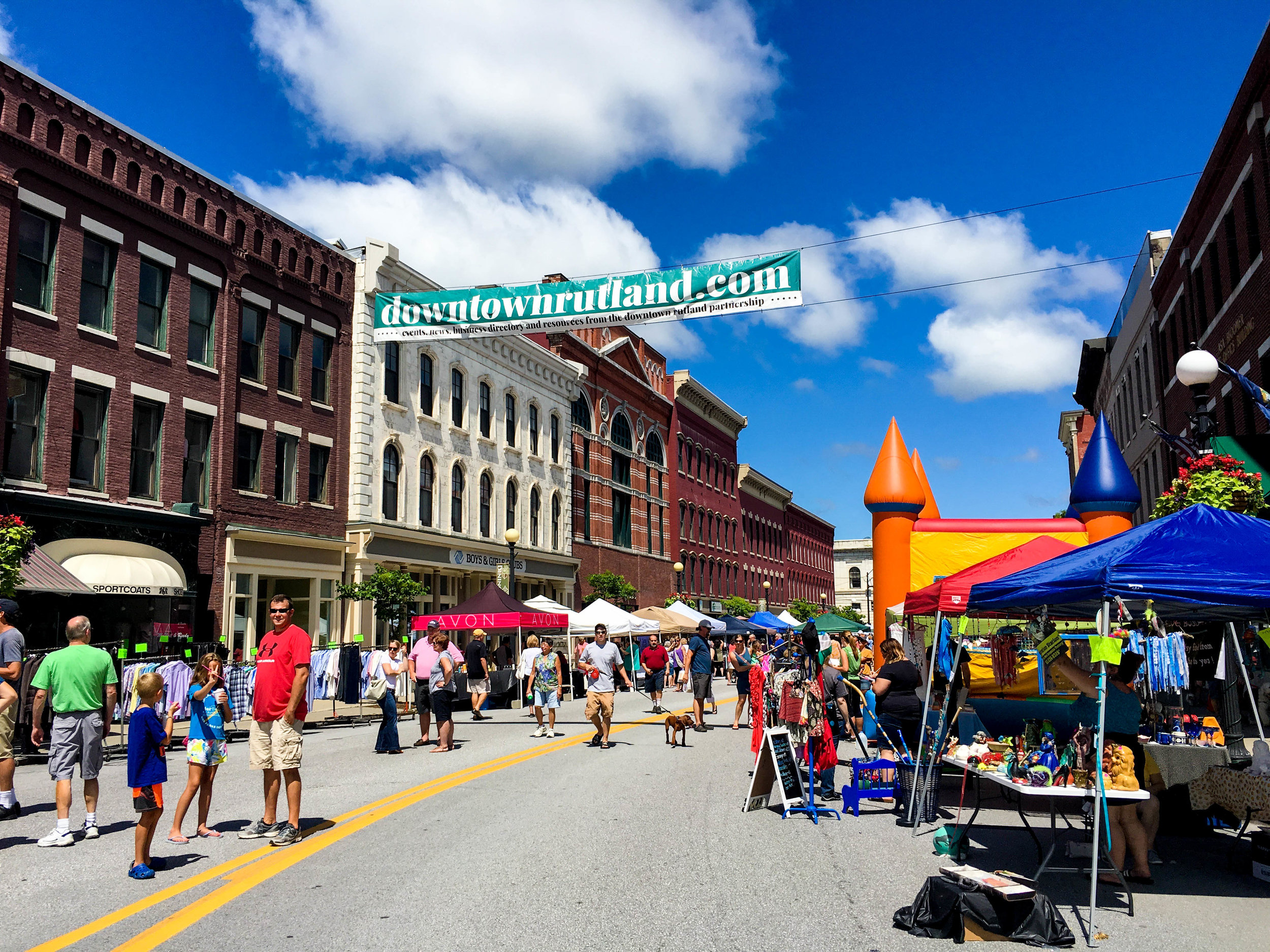 Merchants Row Street Party 2018 Downtown Rutland (Copy)