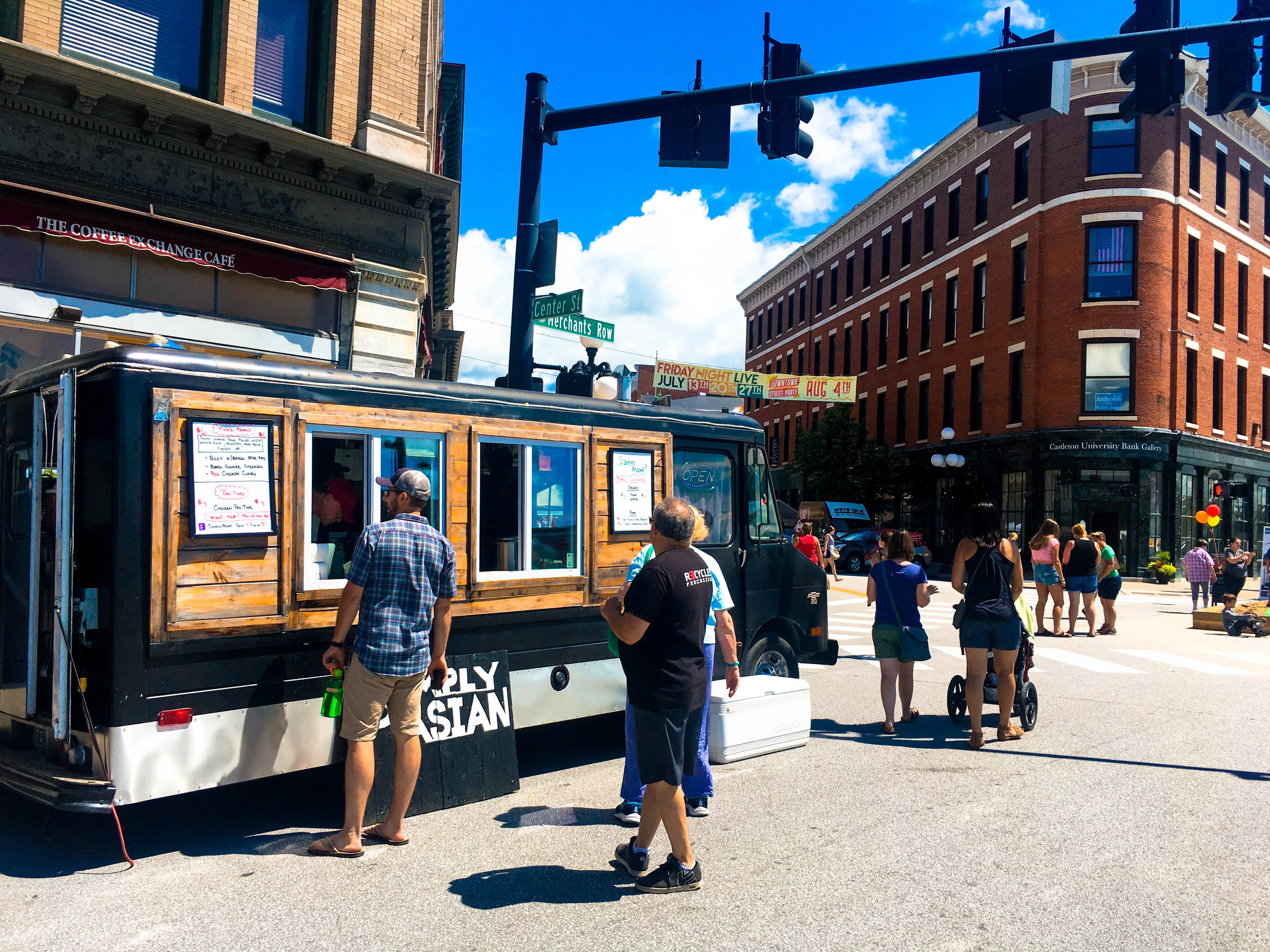Simply Asian Food Truck Street Party 2018 Downtown Rutland (Copy)